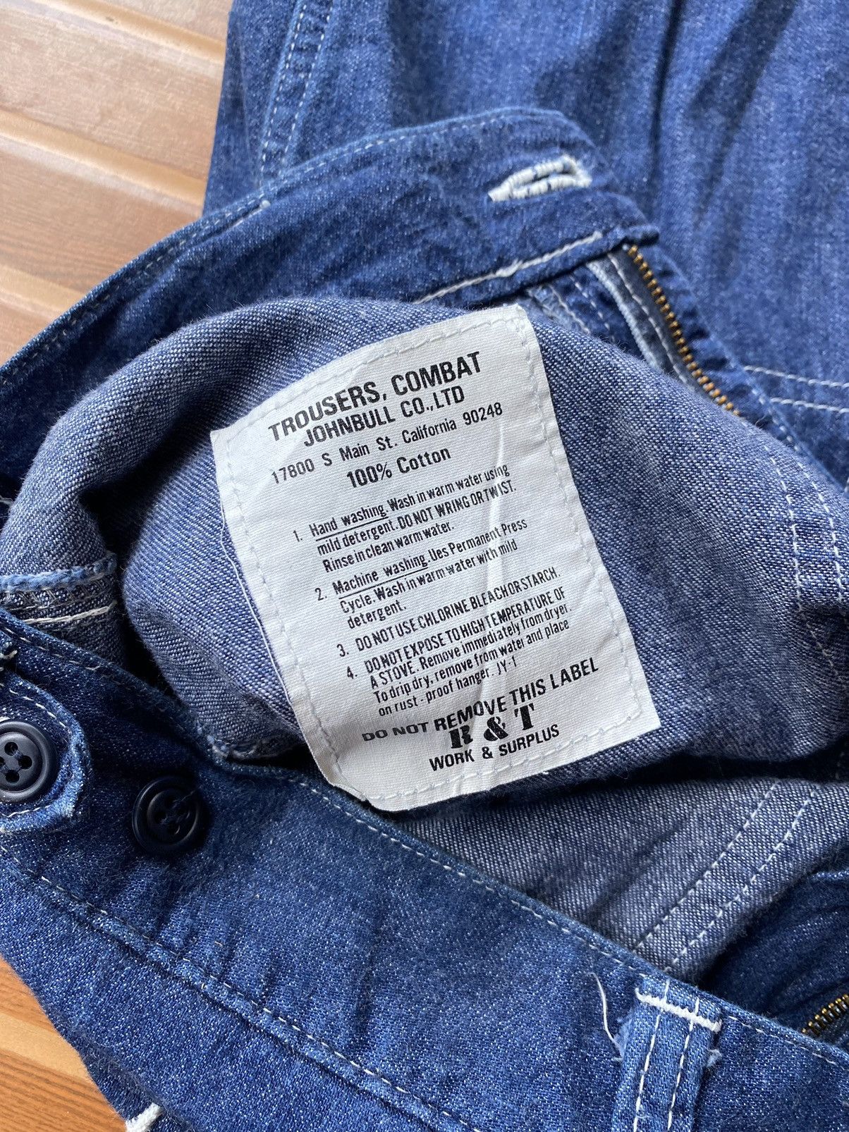 If Six Was Nine × Japanese Brand × Le Grande Bleu (L.G.B.) Johnbull by goa trouser combat pants ifsixwasnine Size US 30 / EU 46 - 7 Thumbnail