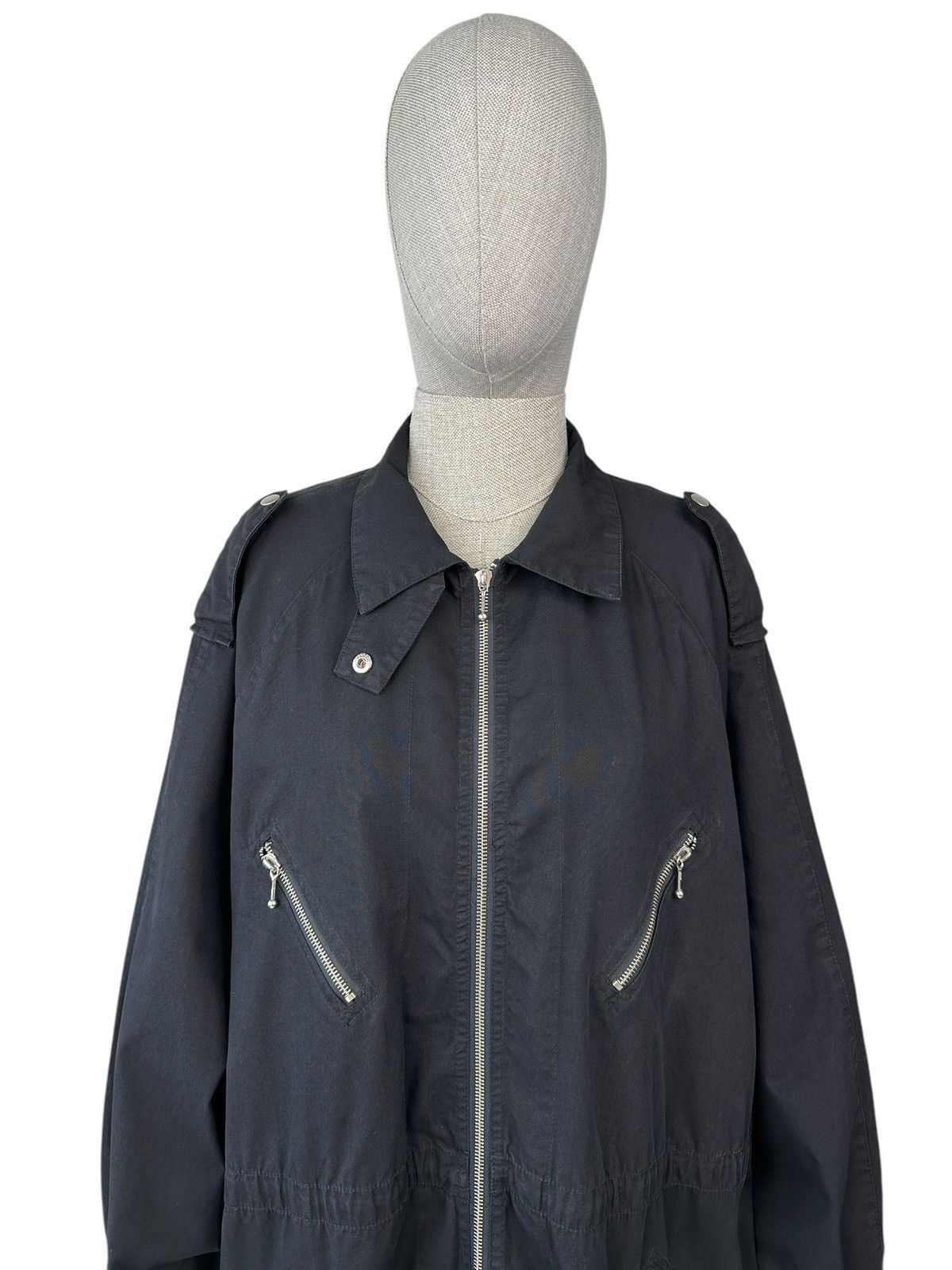 Gudrun Sjoden GUDRUN SJODEN Oversized Black Parka Jacket size M Size M / US 6-8 / IT 42-44 - 5 Thumbnail