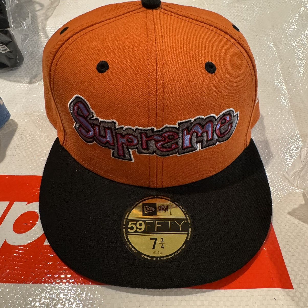 New Era × Supreme Supreme Gonz logo new era size 7 3/4 | Grailed