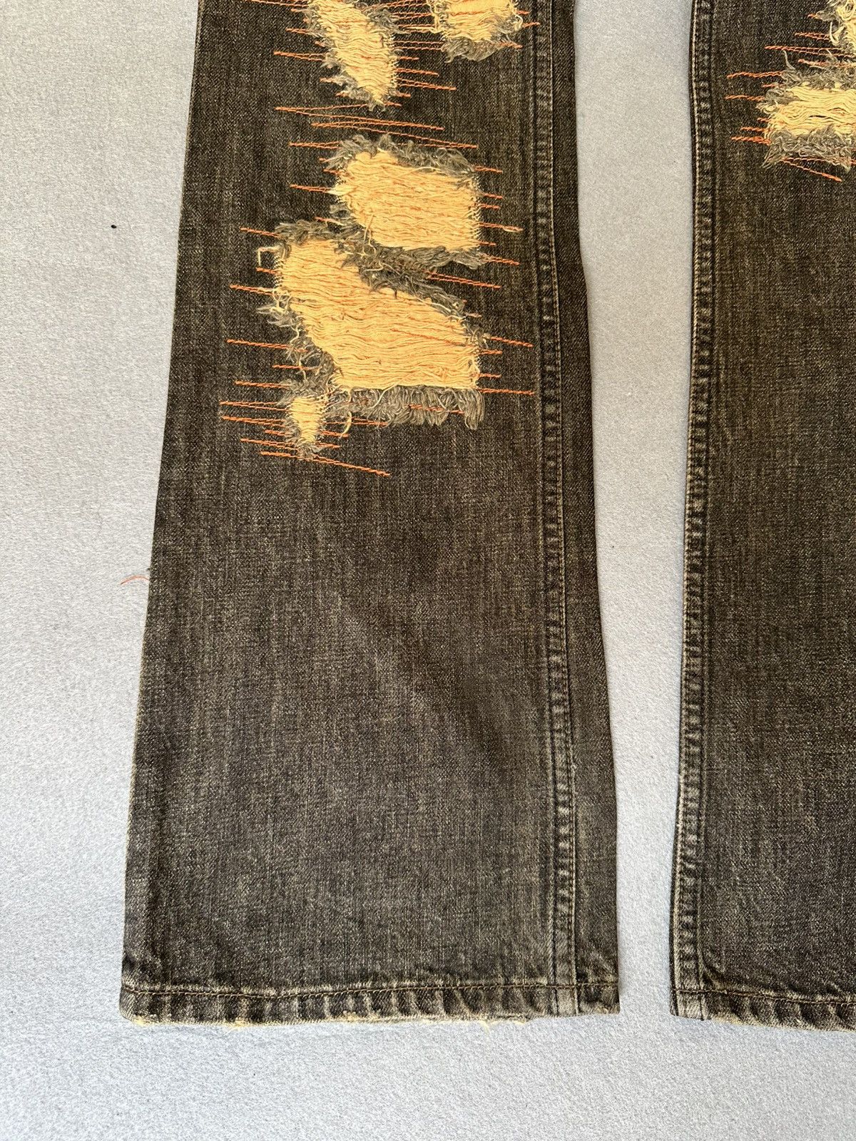Levi's Vintage Clothing FLARE Levi’s 517 Distressed Denim Size US 28 / EU 44 - 5 Thumbnail