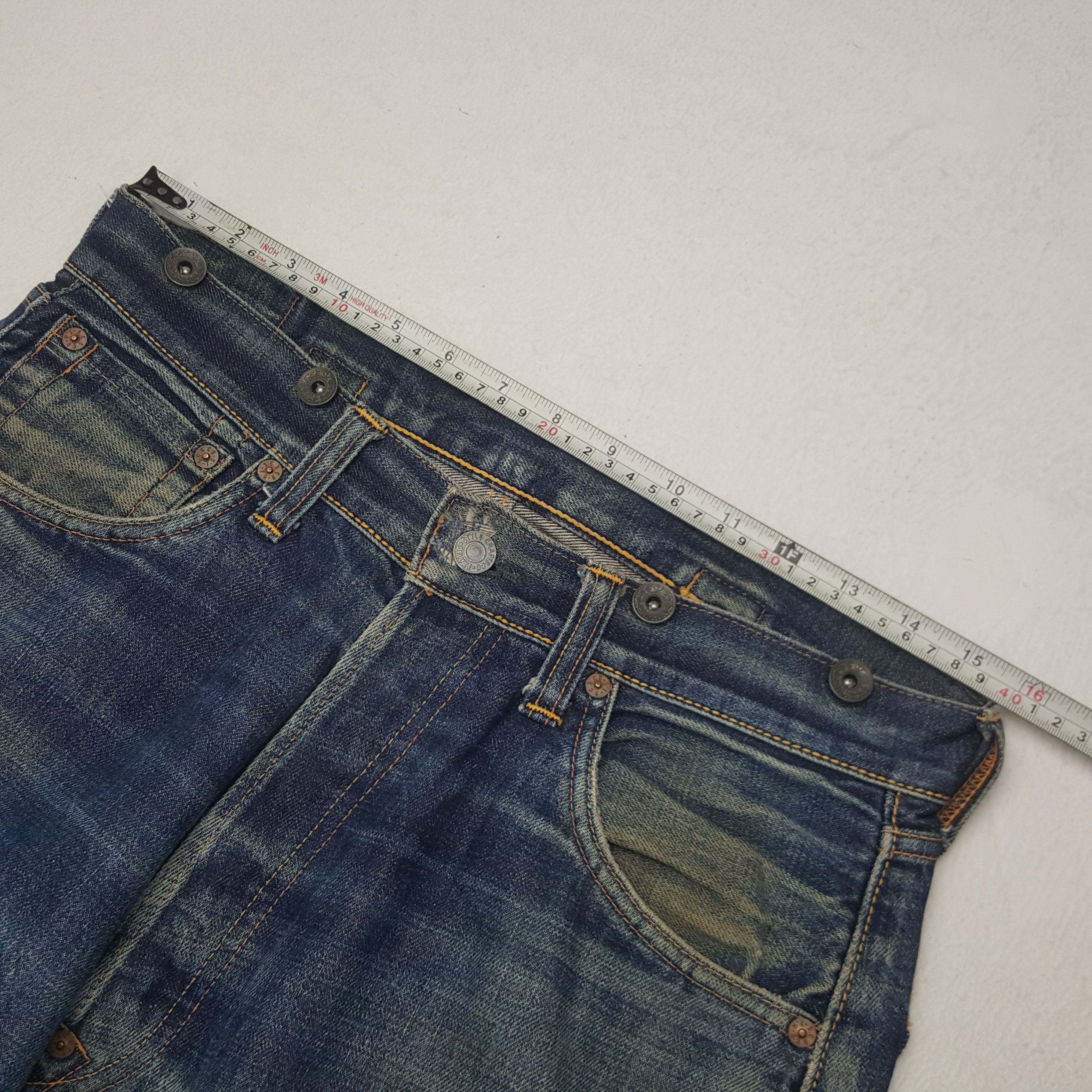 Evisu × Japanese Brand × Vintage Vintage Evisu Japanese Selvedge Custom Denim Jeans C280N20 Size US 31 - 9 Thumbnail