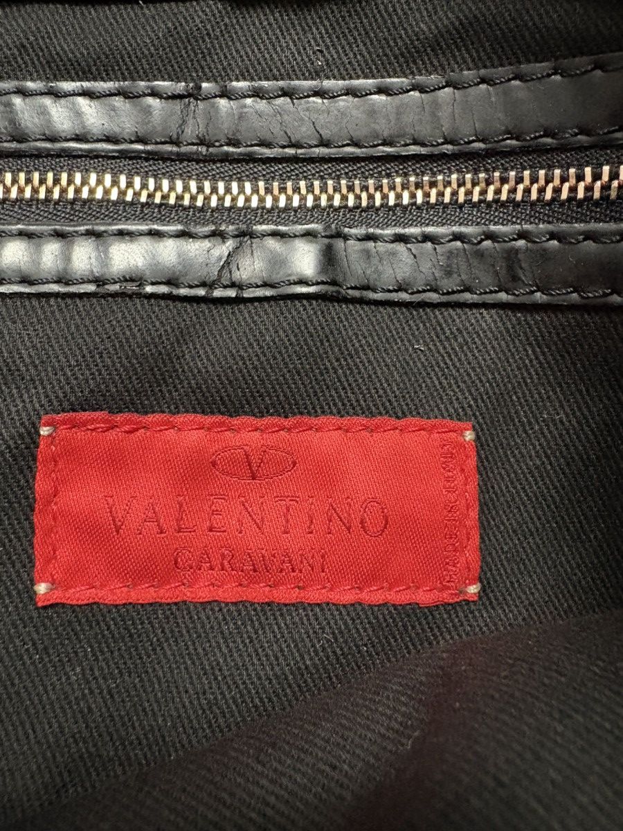 Valentino Valentino Garavani Black Patent Tote Shoulder Bow Bag Size ONE SIZE - 11 Thumbnail
