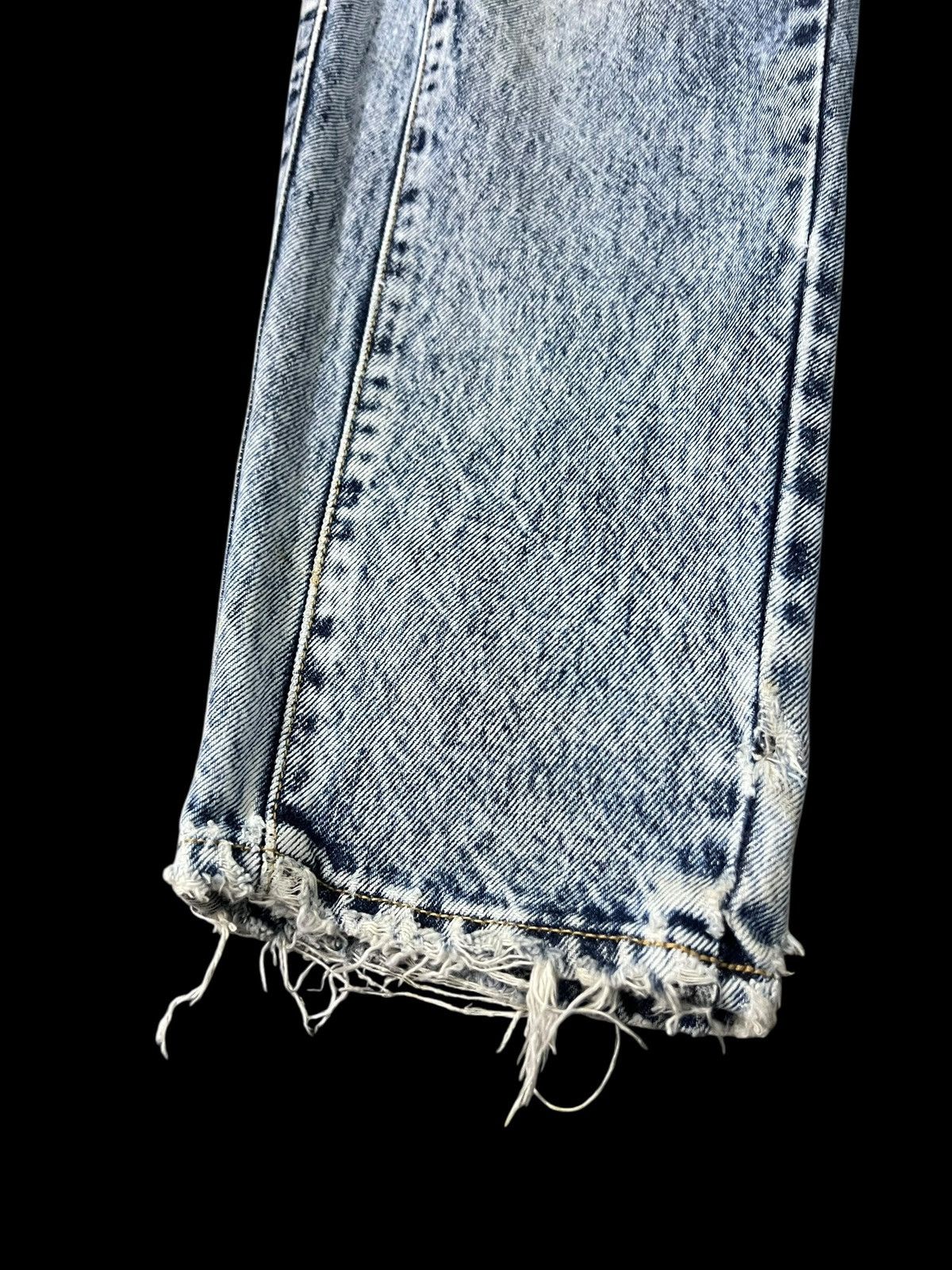 If Six Was Nine Vintage 80’s Edwin United Kingdom Acid Wash Carrot Pattern Size US 29 - 3 Thumbnail