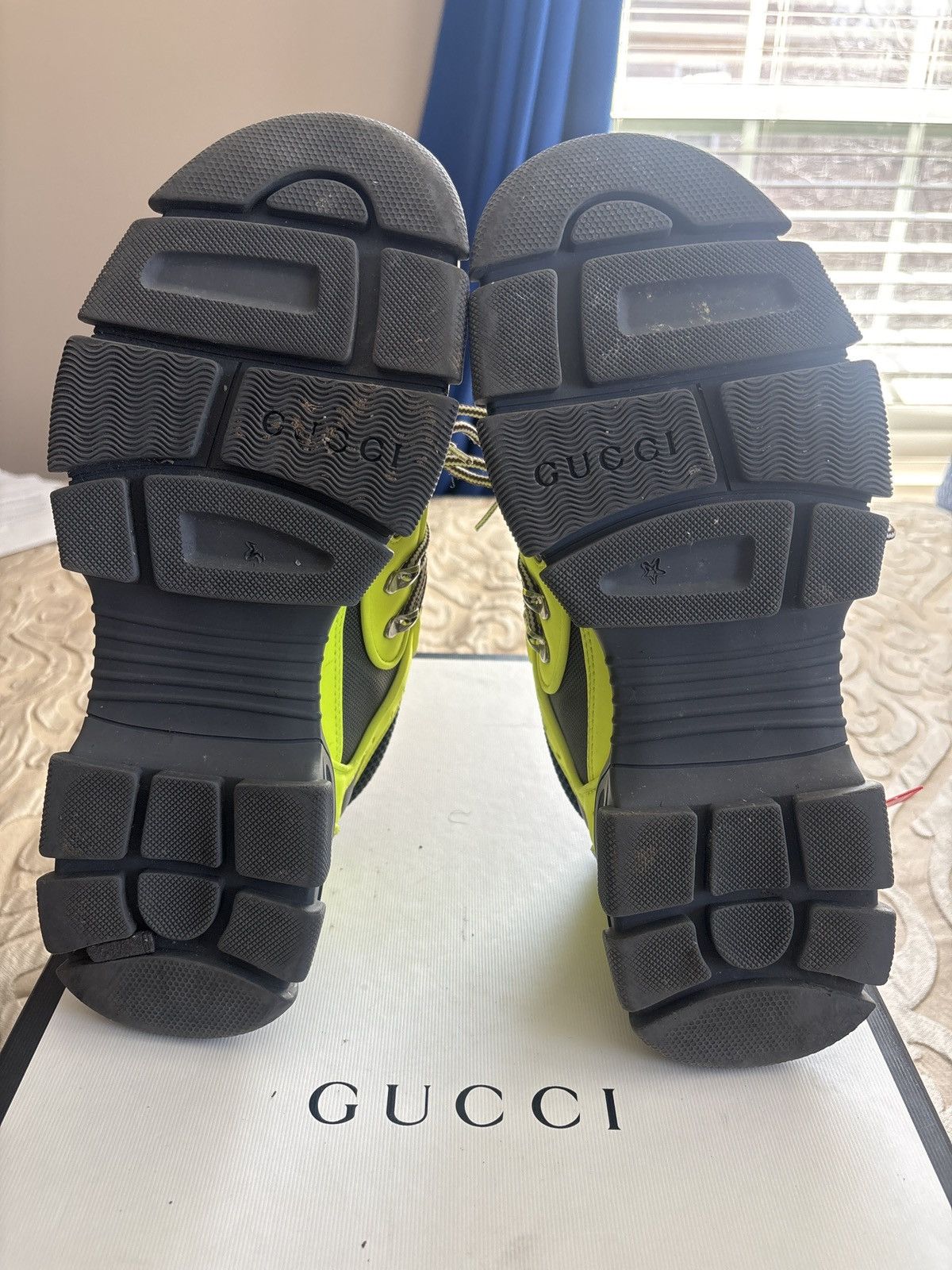 Gucci Gucci Flashtrek leather low trainers Size US 8 / EU 41 - 6 Thumbnail