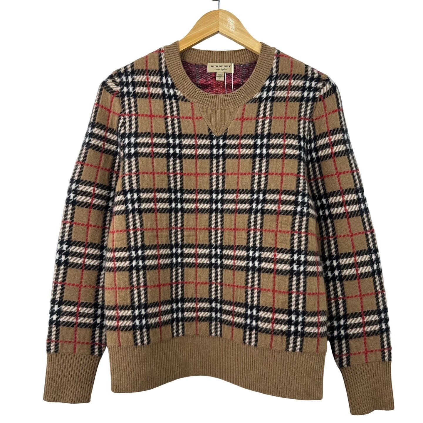 Burberry Burberry Classic Check Cashmere Sweater S Size US S / EU 44-46 / 1 - 1 Thumbnail