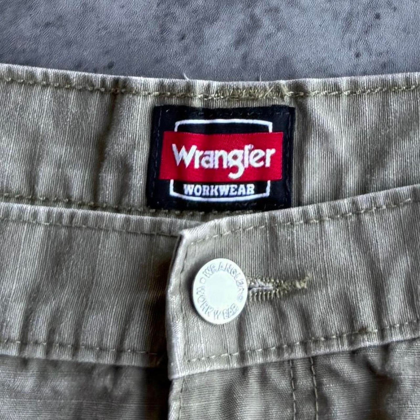 Carhartt × Vintage × Wrangler Vintage Y2K Carhartt Style Double Knee Carpenter Skate Pants Size US 38 / EU 54 - 4 Thumbnail