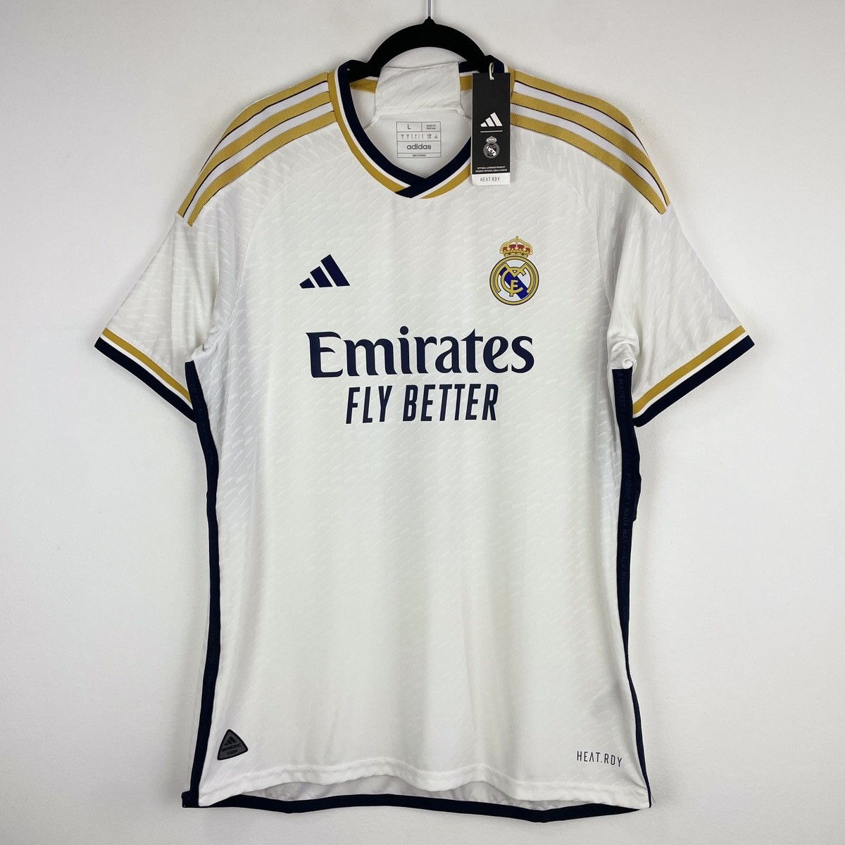 Adidas Real Madrid Bellingham Authentic HEAT.RDY Jersey 2023/2024 Size US L / EU 52-54 / 3 - 2 Thumbnail