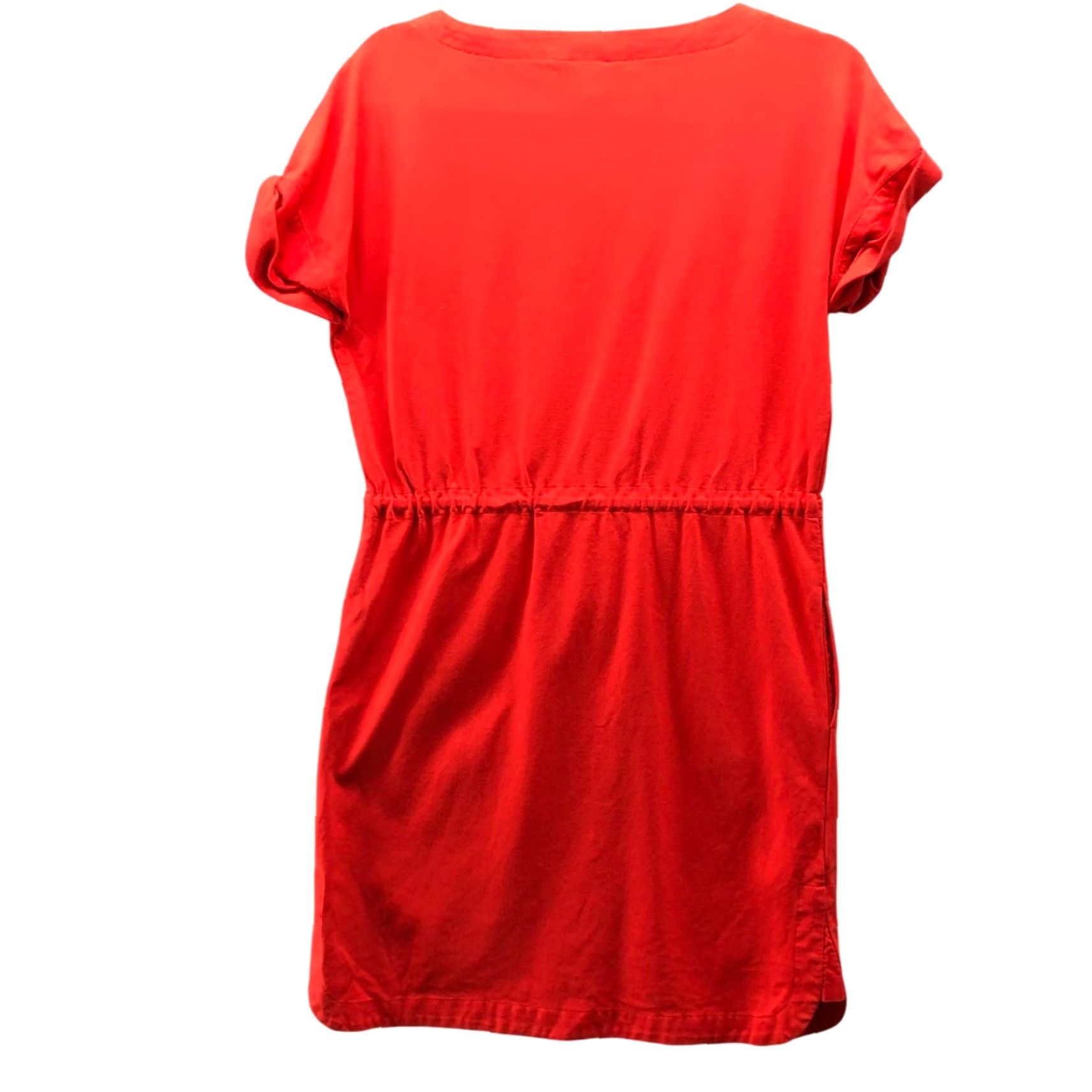 Tommy Bahama Tommy Bahama T Shirt Dress XXS Coral Boat Neck Short Sleeve Drawstring Pullover Size XXS / US 00 / IT 34 - 2 Thumbnail
