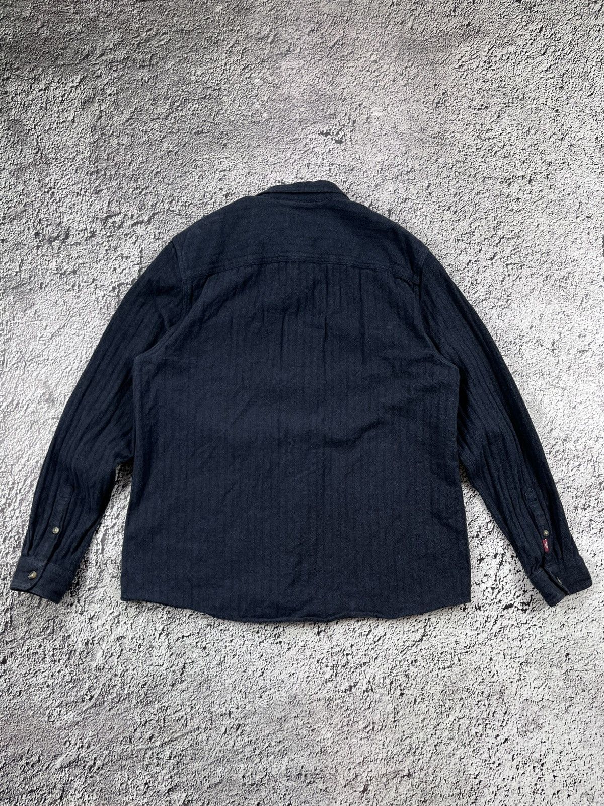 Union LA Vintage Union Works Navy Flannel Shirt casual streetwear L Size US L / EU 52-54 / 3 - 8 Thumbnail
