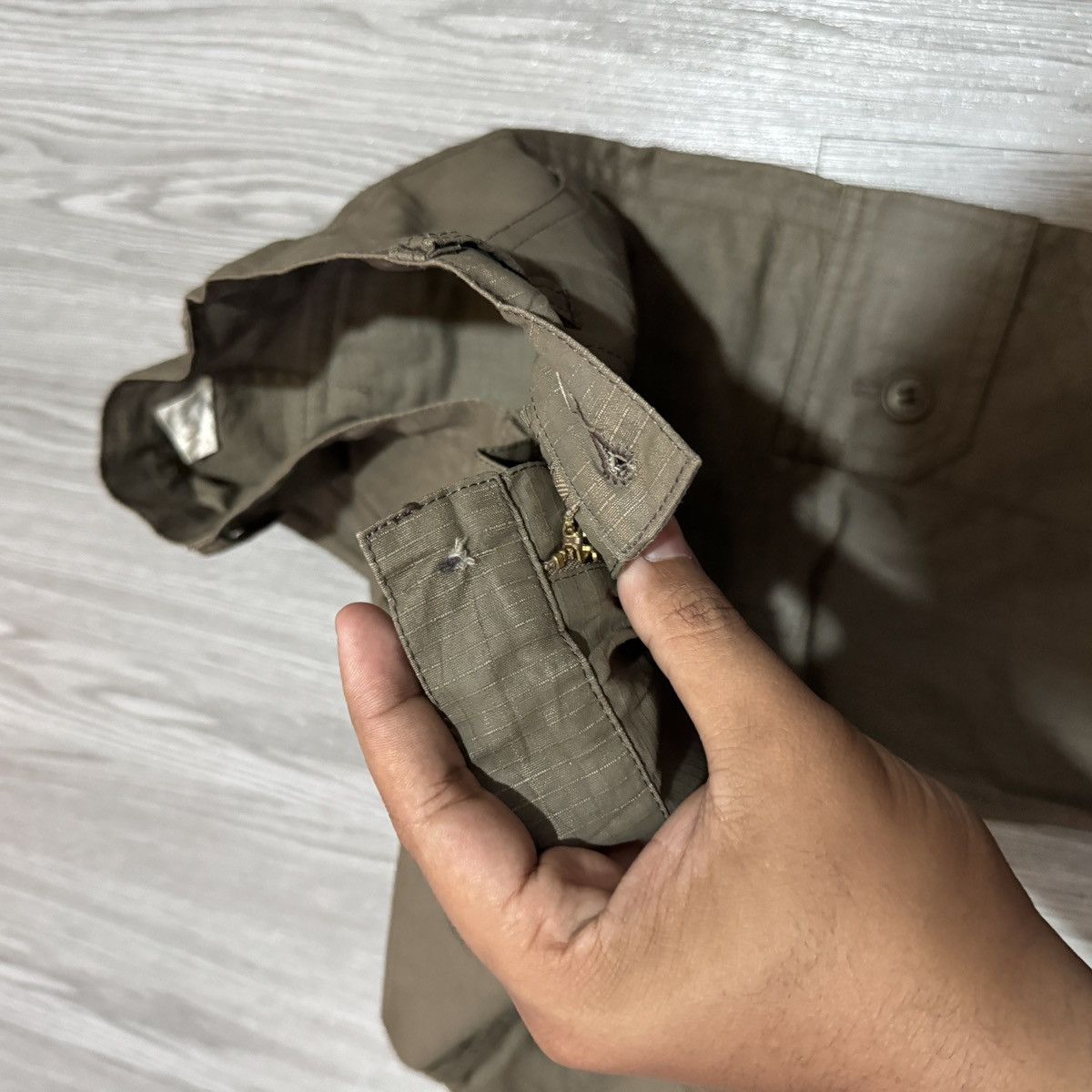 Hysteric Glamour Hysteric Glamour Ripstop Cargo Pants Size 29" - 4 Thumbnail