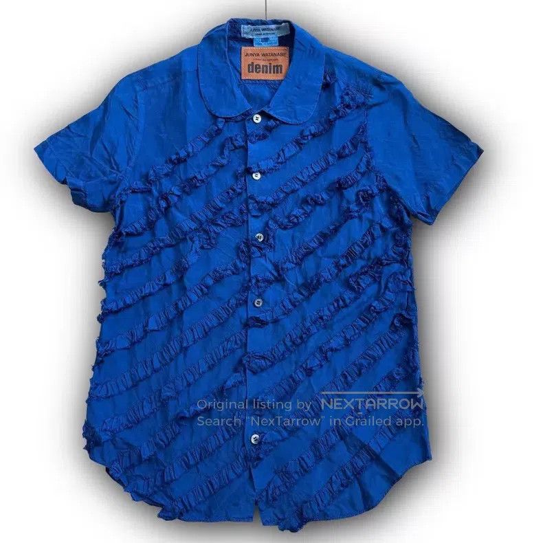 Comme des Garcons Comme Des Garcons Light Blue Short Sleeve Shirt Size XS / US 0-2 / IT 36-38 - 1 Thumbnail