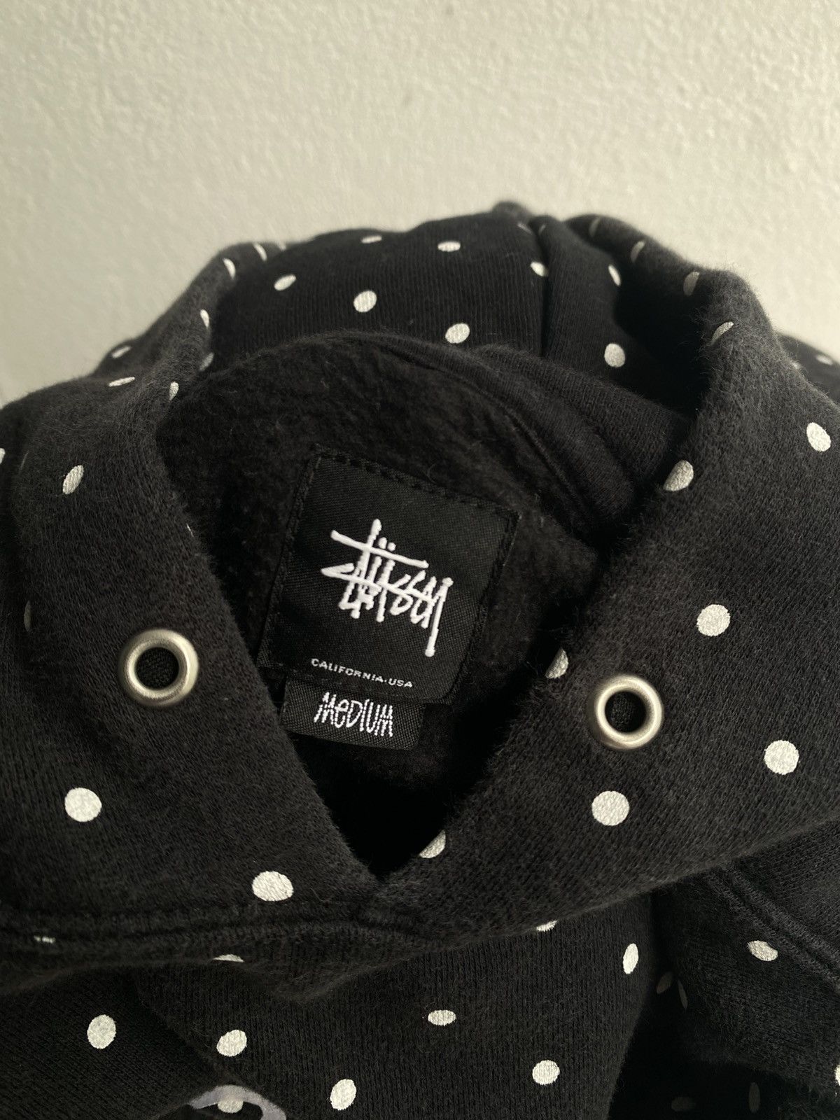 Stussy Vintage Stussy Hoodie Palkadot Size US M / EU 48-50 / 2 - 8 Thumbnail