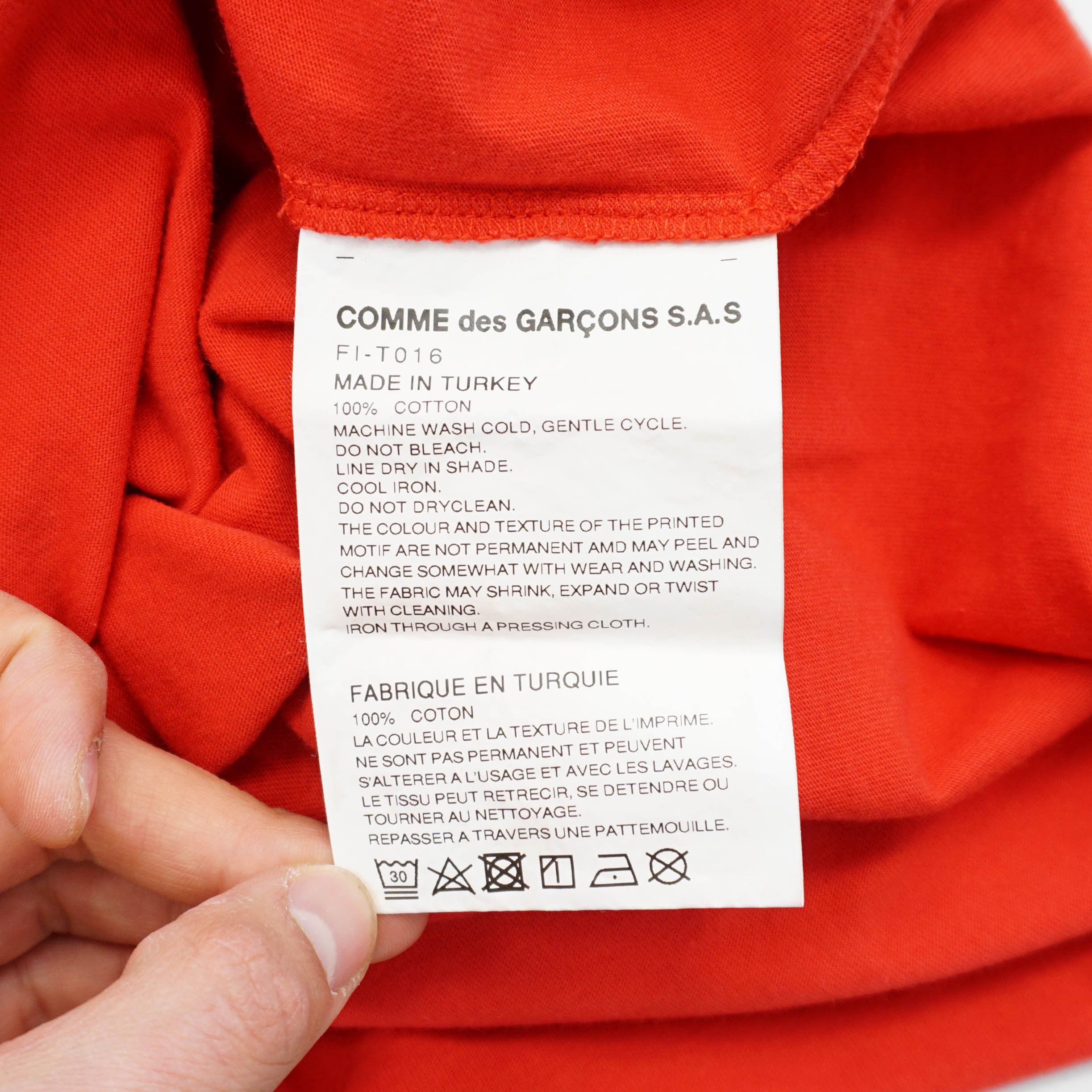 Comme des Garcons Archive Small Logo L/S Oversized Tee Sweatshirt Size US M / EU 48-50 / 2 - 4 Thumbnail