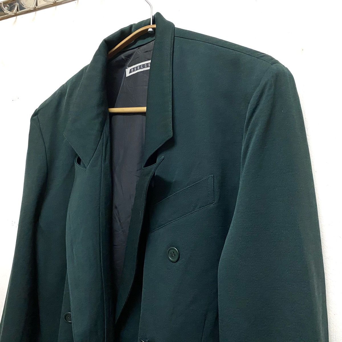 Yohji Yamamoto Vintage YOHJI YAMAMOTO Workshop made in Japan Jacket Size US XL / EU 56 / 4 - 3 Thumbnail