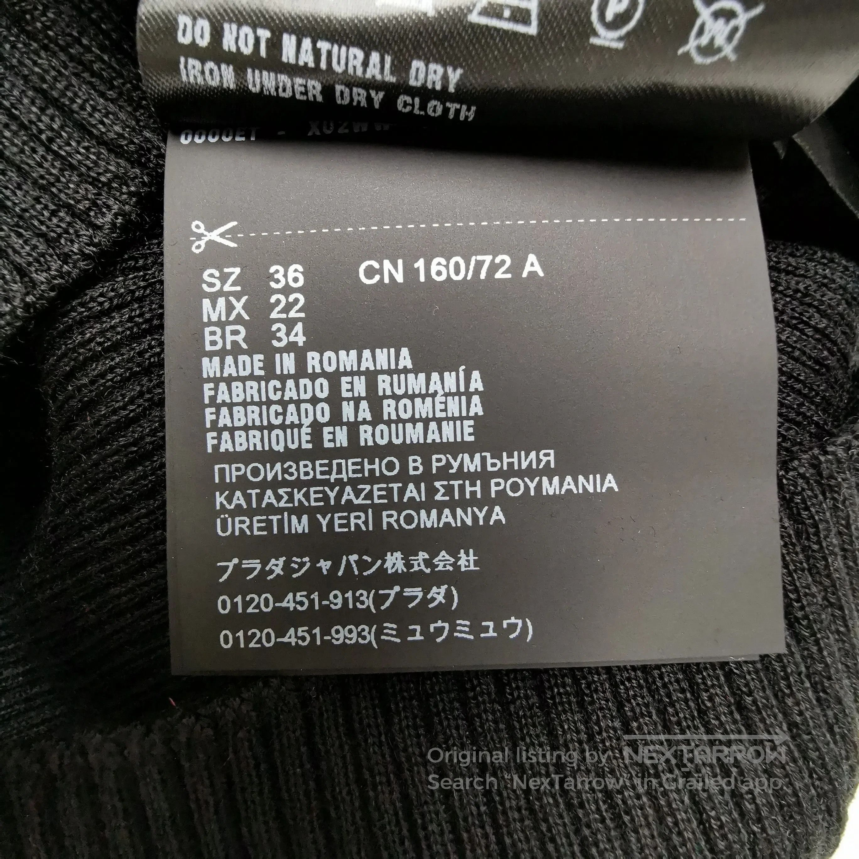 Prada Prada Wool Turtleneck Sweater XS/36. Size XS / US 0-2 / IT 36-38 - 4 Thumbnail