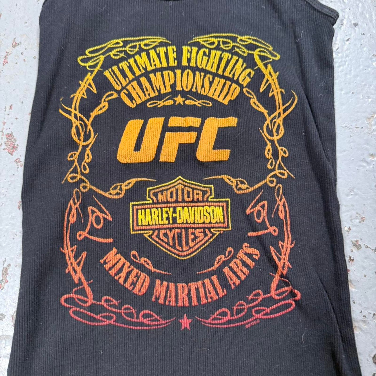 Harley Davidson Y2k womens ufc harley davidson Size XXS / US 00 / IT 34 - 2 Thumbnail