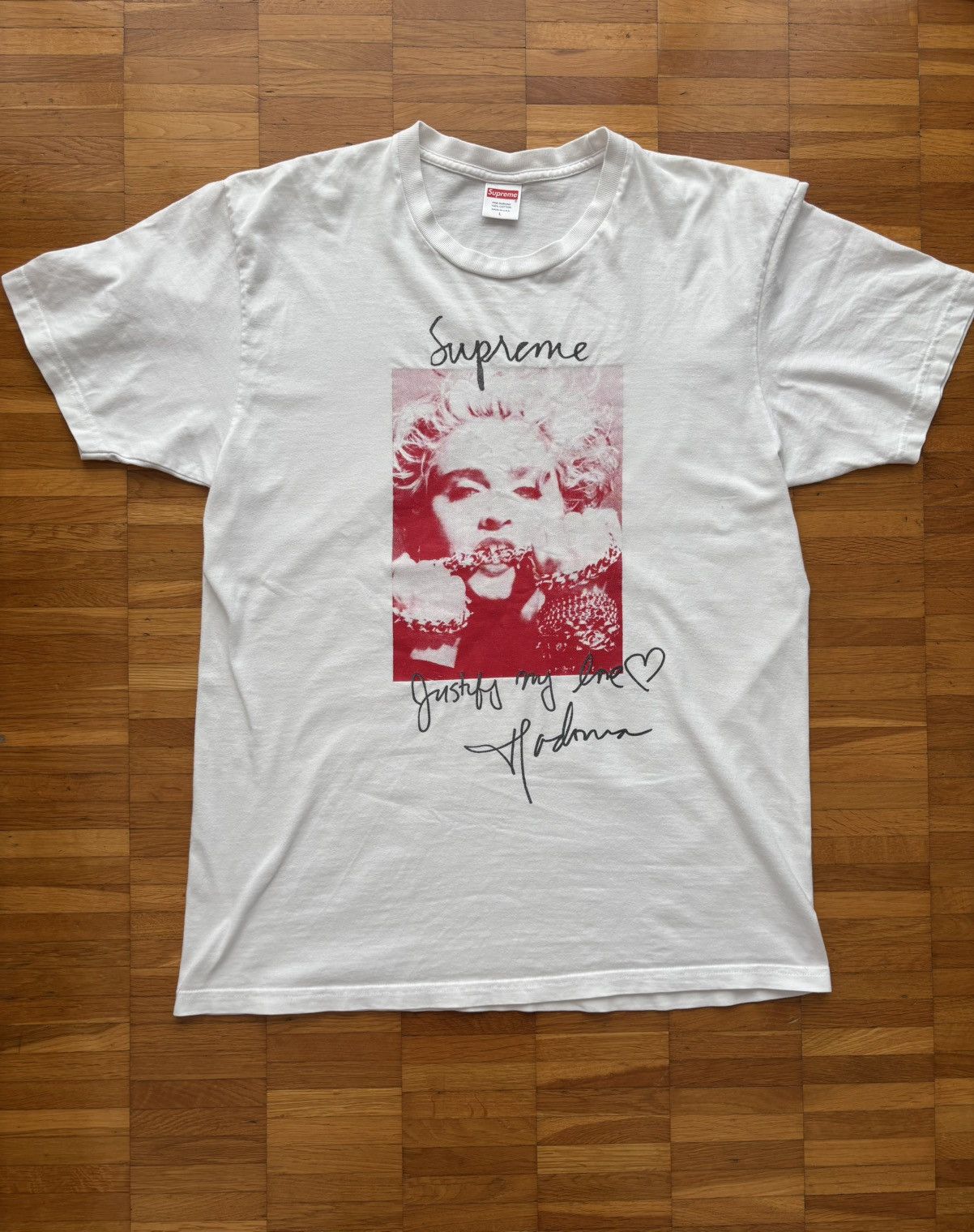 Supreme supreme x madonna tee fw18 Size US L / EU 52-54 / 3 - 1 Thumbnail