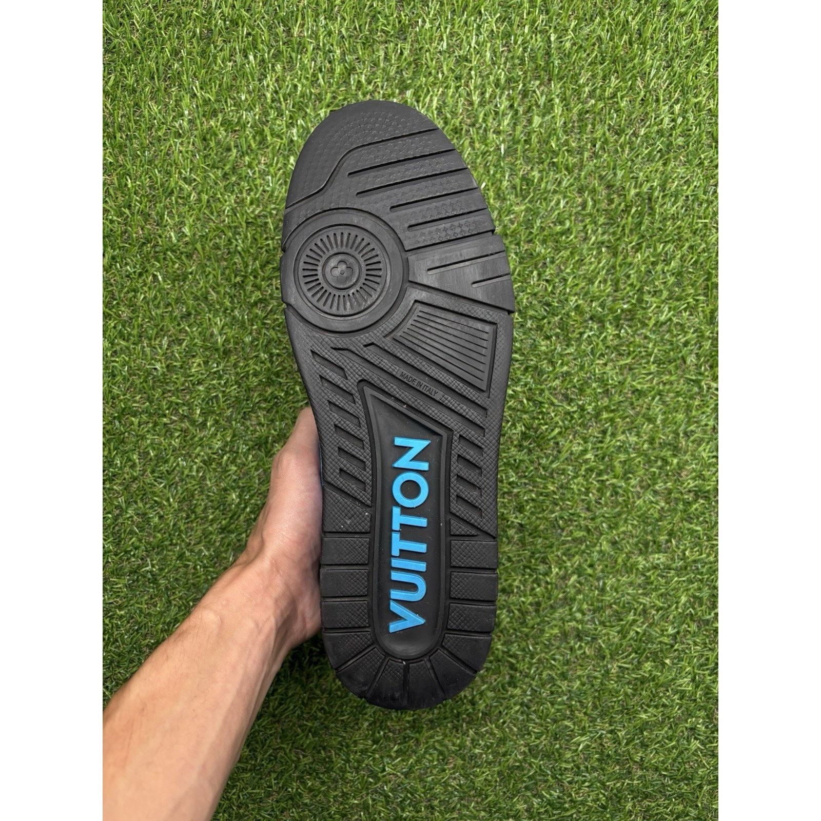 Louis Vuitton 8-8.5 US Louis Vuitton Trainer ' Blue Black ' | SUPER CLEAN! Size US 8 / EU 41 - 15 Thumbnail