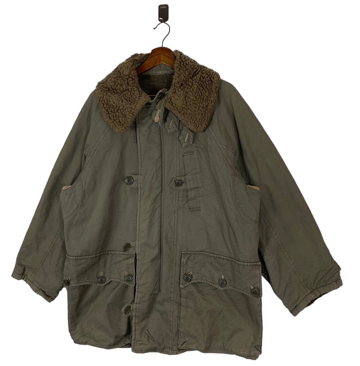 If Six Was Nine VINTAGE MENS BIGI MILITARY FIELD HUNTING JACKET Size US L / EU 52-54 / 3 - 2 Thumbnail