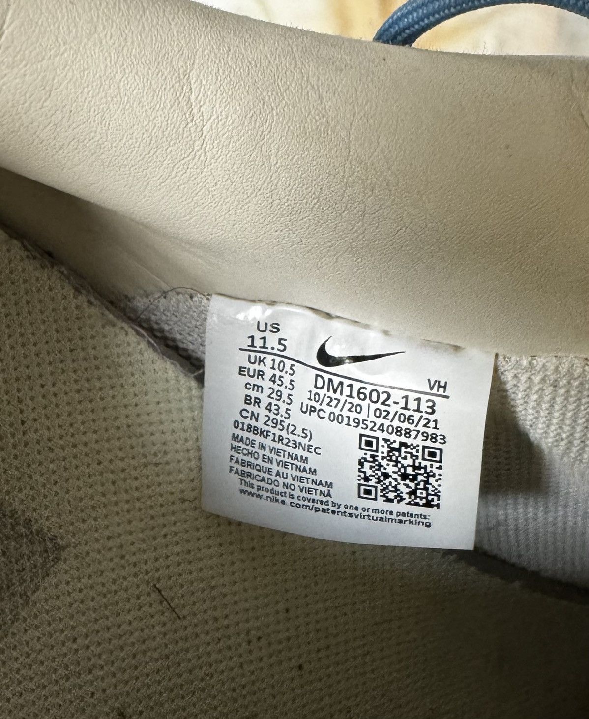 Nike × Off-White Nike Dunk Low Off-White Lot 5 Size US 11.5 / EU 44-45 - 9 Thumbnail