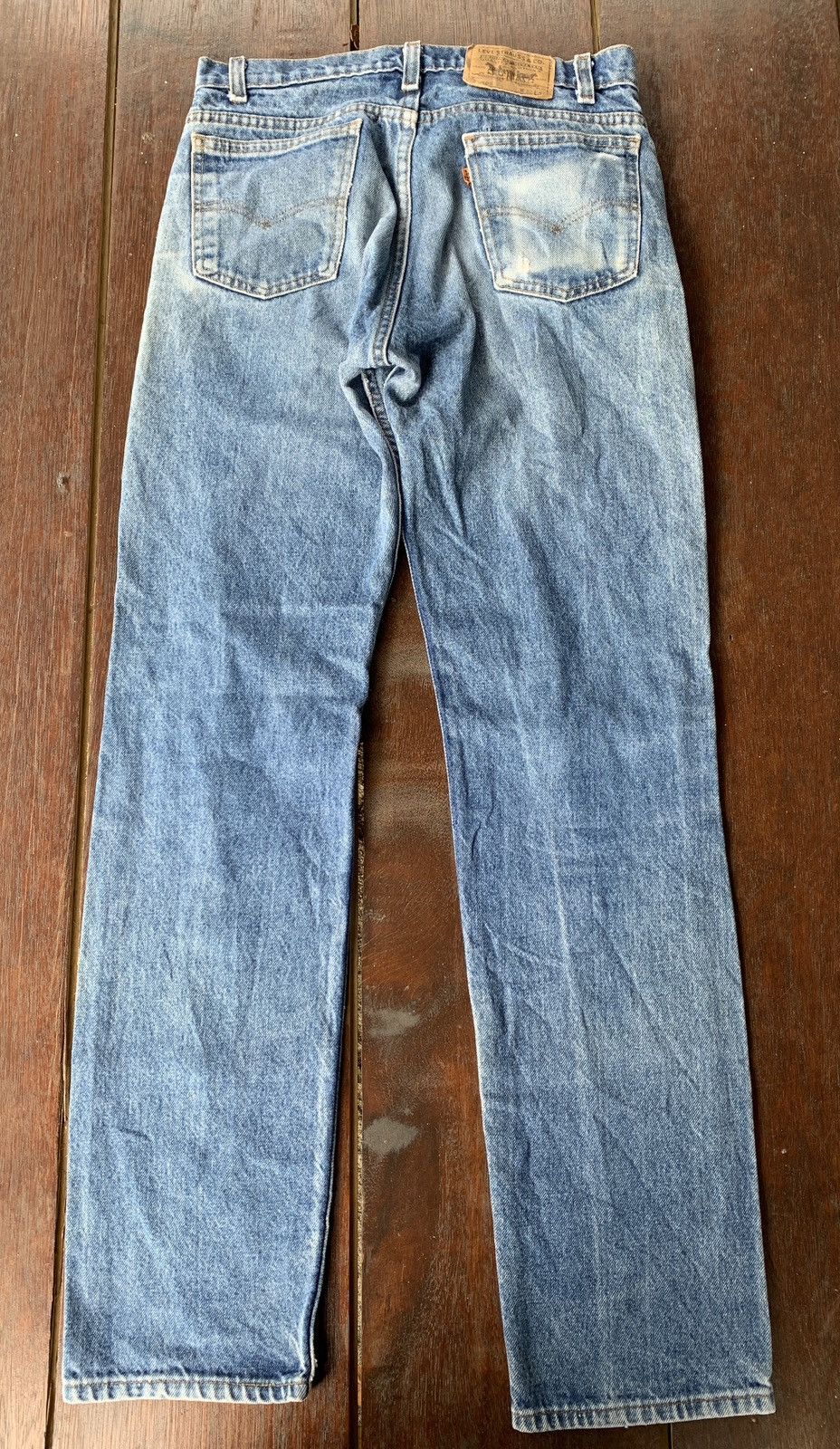 Levi's Vintage Clothing Vintage Levi’s 505 orange tab washed denim pants Size US 32 / EU 48 - 1 Thumbnail