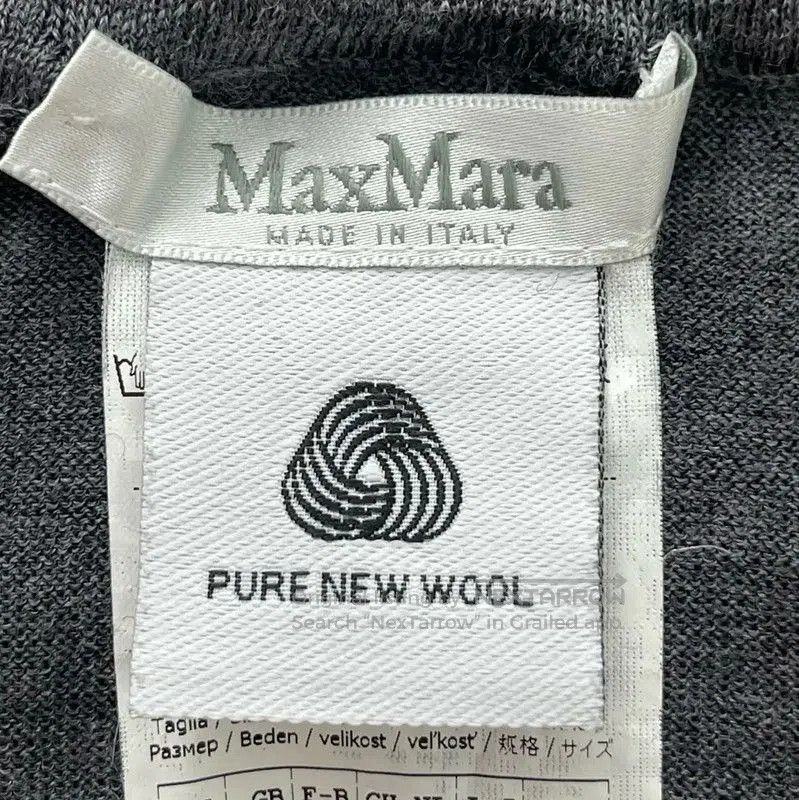 Max Mara MaxMara Gray Cashmere Sweater for Women . Size S / US 4 / IT 40 - 5 Thumbnail
