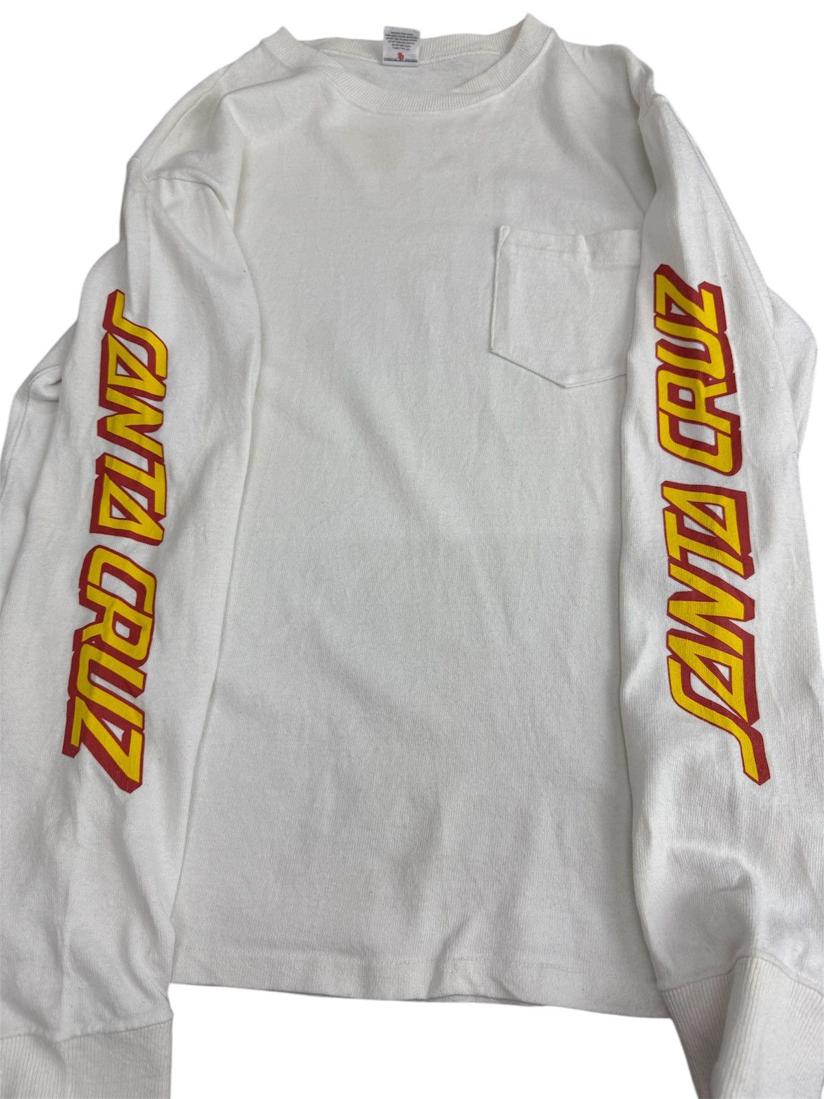 Santa Cruz Skateboards Vintage Santa Cruz Skateboard Longsleeve tshirt Size US M / EU 48-50 / 2 - 9 Thumbnail
