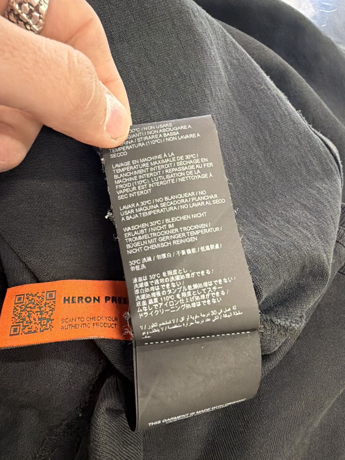 Heron Preston Heron Preston Logo Tee Size US XL / EU 56 / 4 - 10 Thumbnail