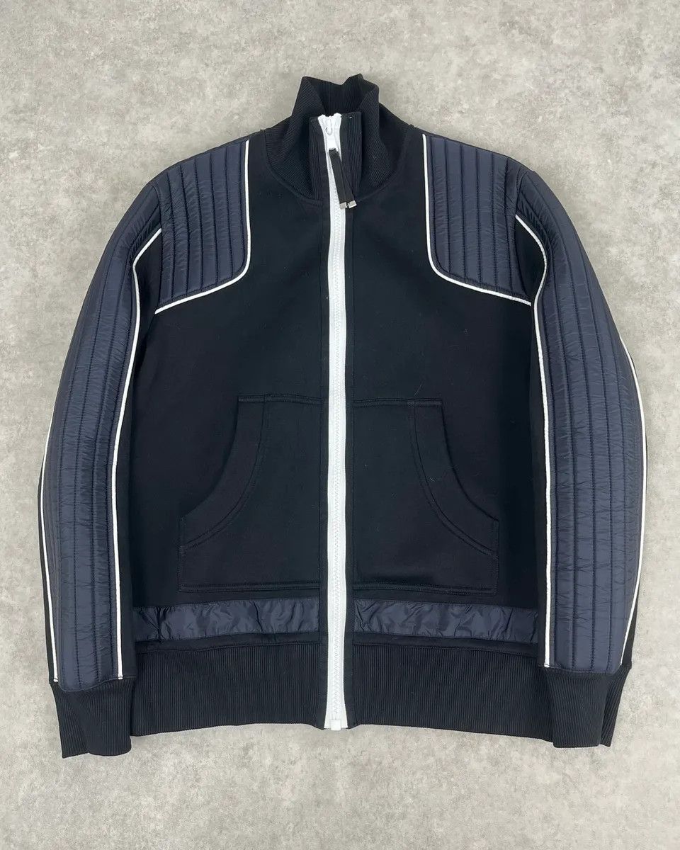 Diesel Diesel Black Hybrid Tactical Bomber Jacket Size US M / EU 48-50 / 2 - 1 Thumbnail