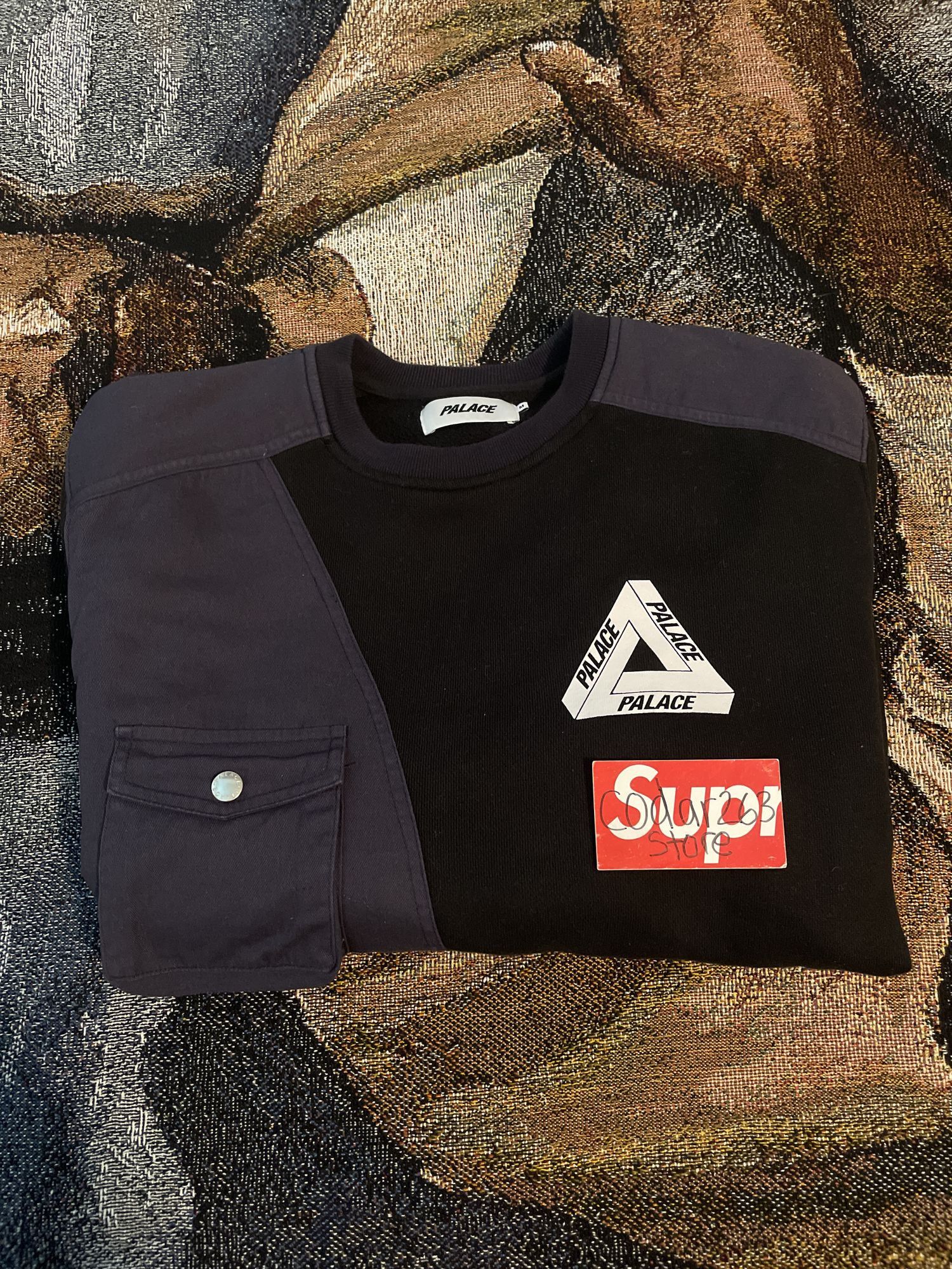 Palace Palace London Sweat Gilet Vest - Black M | Grailed
