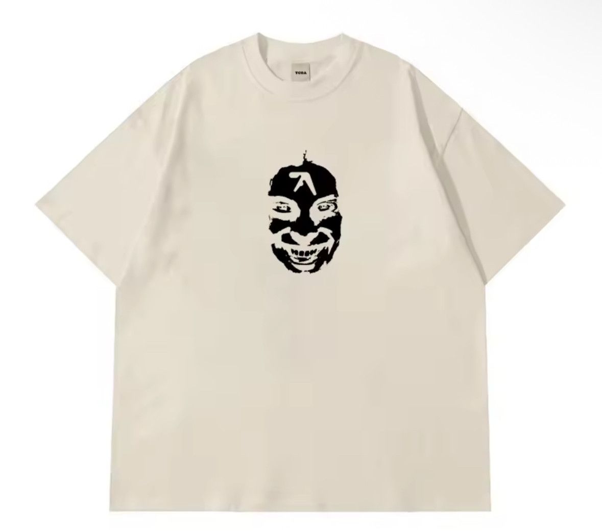 Japanese Brand Y2K Sichuan Opera Face Change Art Aphex Style Print T-Shirt Size US XXL / EU 58 / 5 - 1 Thumbnail