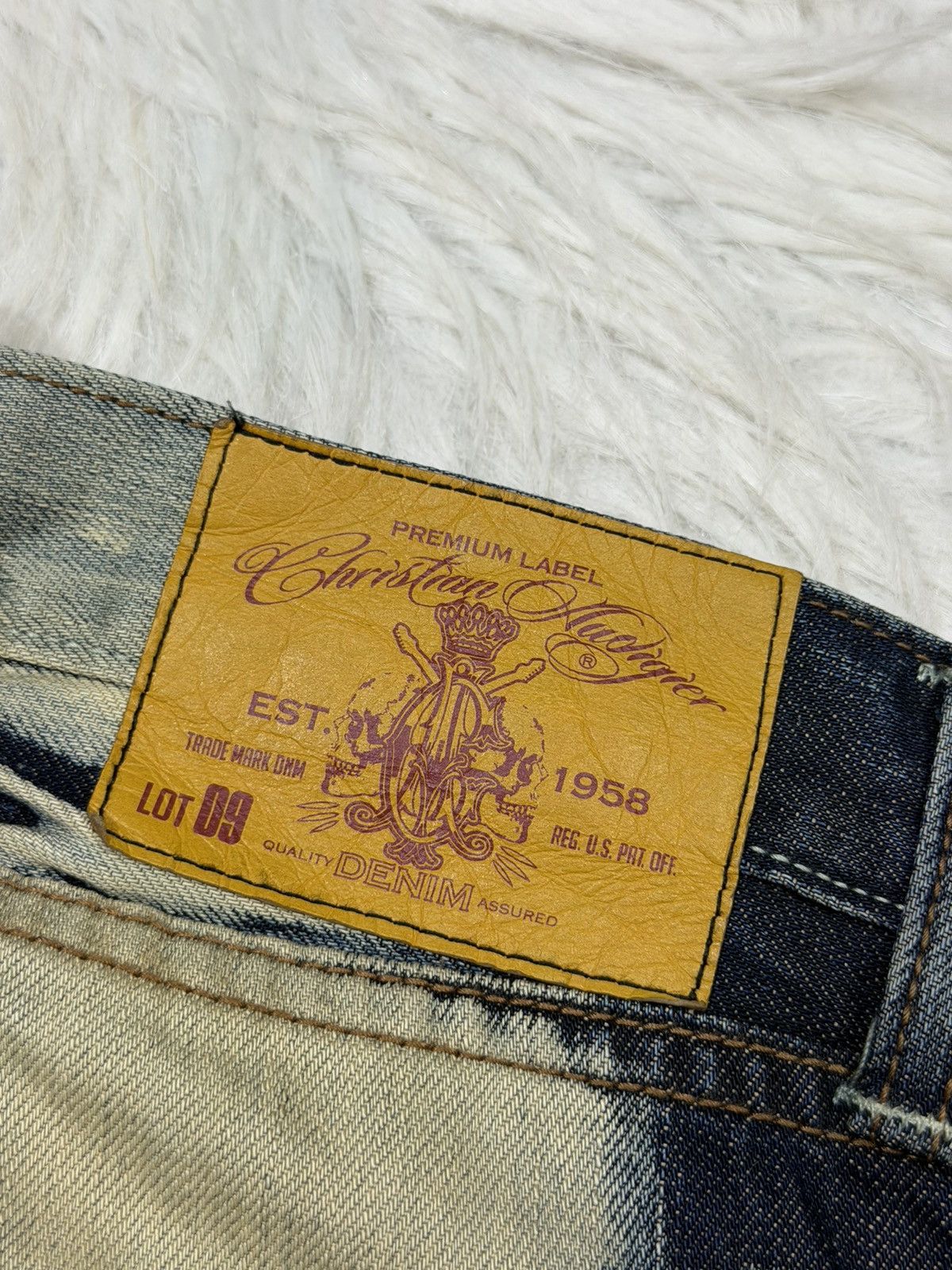 Christian Audigier christian audigier EST 1958 Size US 32 / EU 48 - 6 Thumbnail