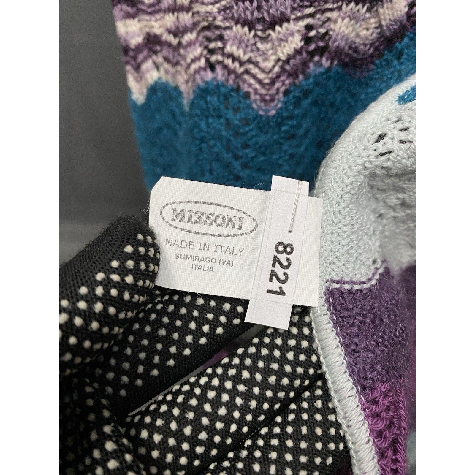 Missoni Missoni Women's Wool Multicolored Long Open Front Knit Cardi Size M / US 6-8 / IT 42-44 - 10 Thumbnail