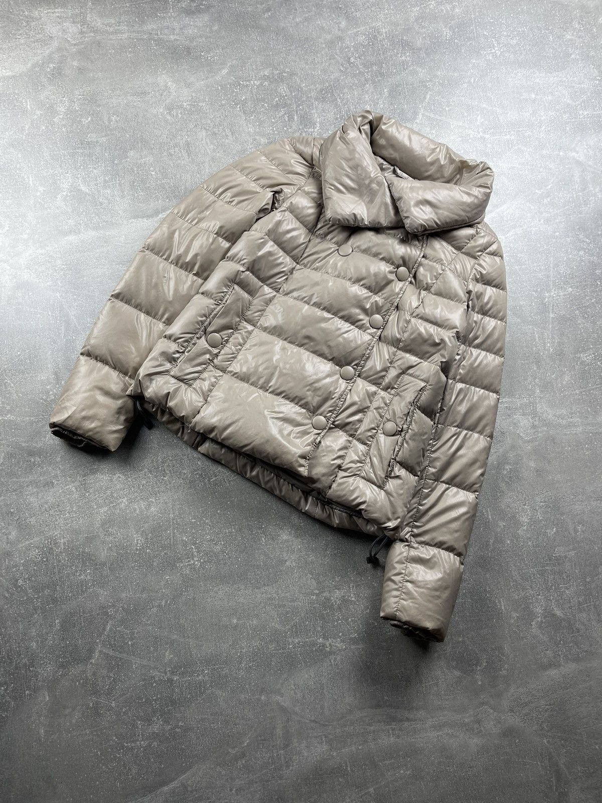 Duvetica Duvetica Lightweight Down Puffer Jacket Taupe Beige Size M / US 6-8 / IT 42-44 - 1 Thumbnail