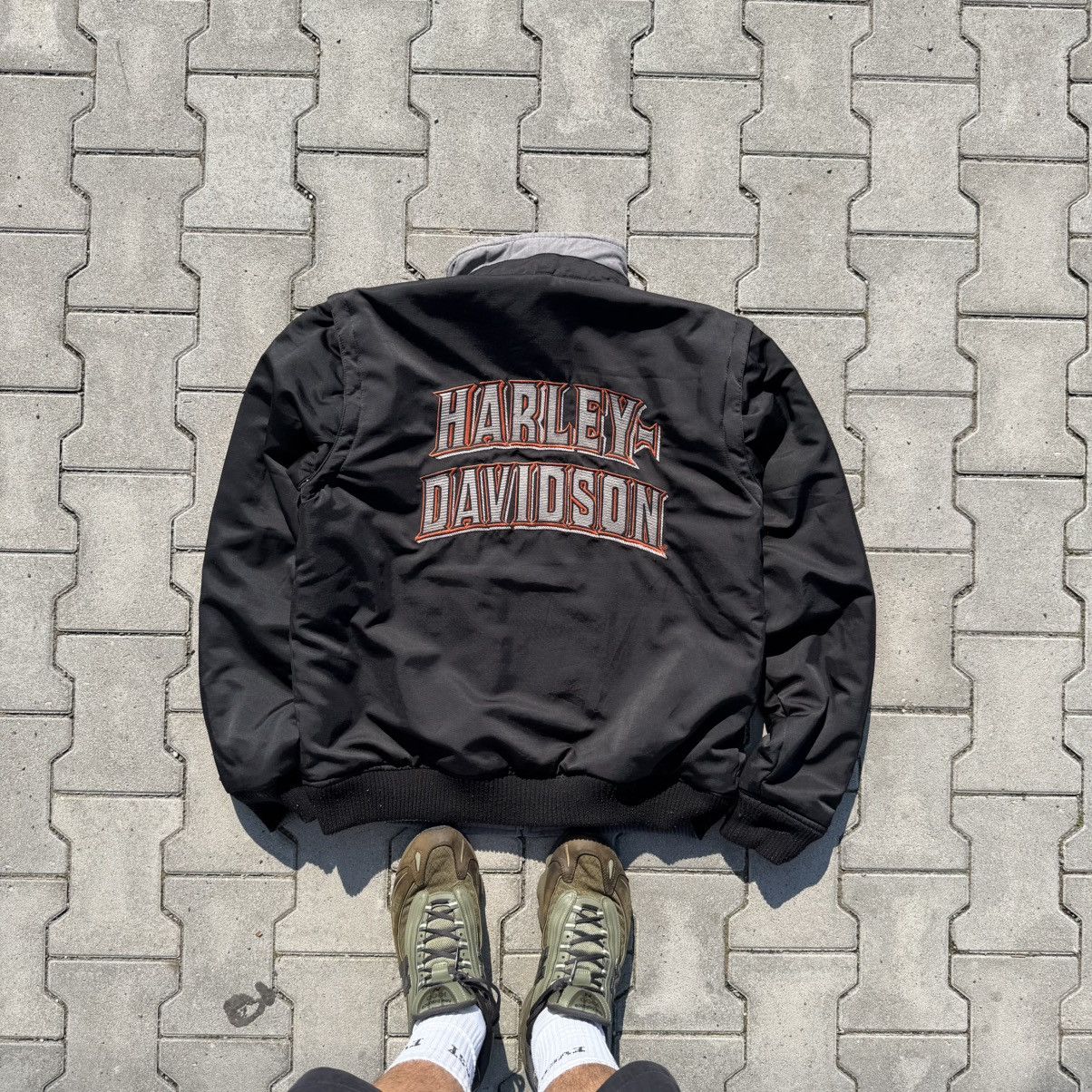 Harley Davidson Harley Davidson Rare Revisable Jacket 3 in 1 Streetwear Hype Size US L / EU 52-54 / 3 - 16 Thumbnail