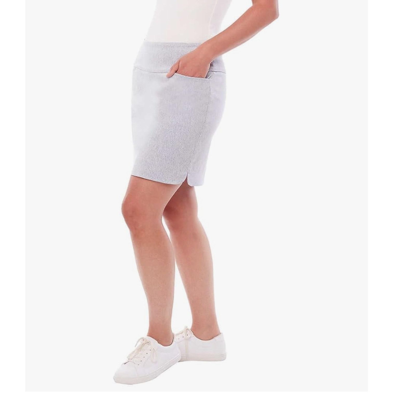 Other S.C. & CO. Ladies' Tummy Control Skort Light Blue Size XS Size 24" / US 00 / IT 34 - 4 Thumbnail