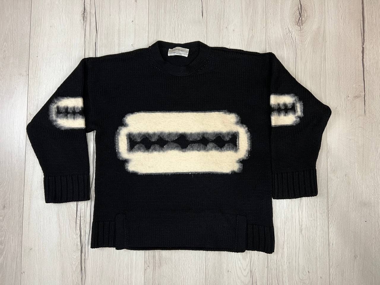Yves Saint Laurent AW12 razor blade sweater Size US M / EU 48-50 / 2 - 1 Thumbnail