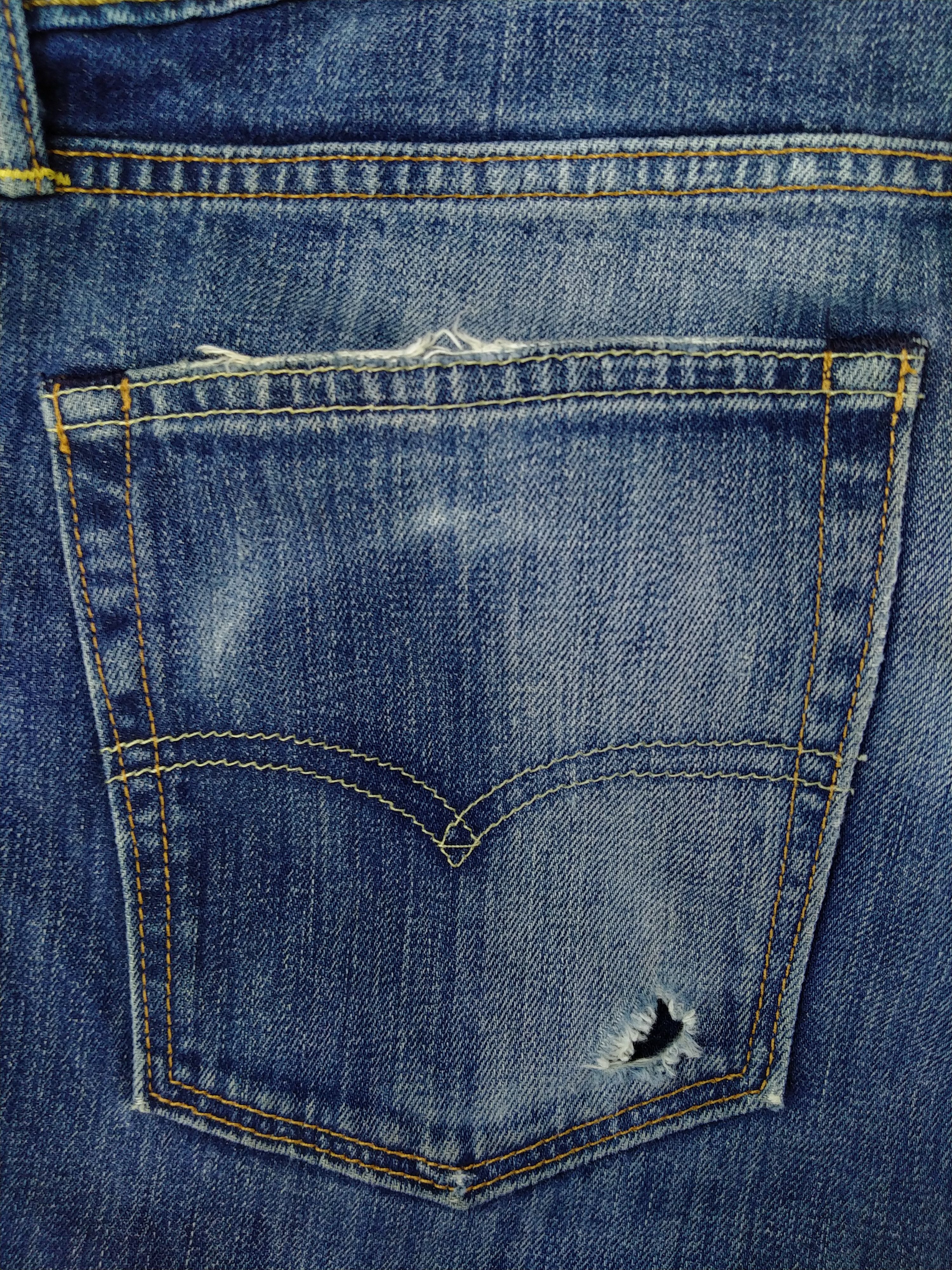 Levi's Levi's 513 Distressed Denim 34 x 31 -JN627 Size US 34 / EU 50 - 14 Thumbnail