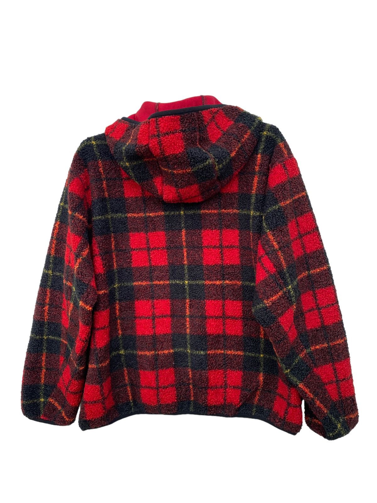 JW Anderson × Uniqlo J.W. Anderson X Uniqlo Checkered Deep Pile Hooded Jacket Size US L / EU 52-54 / 3 - 2 Thumbnail