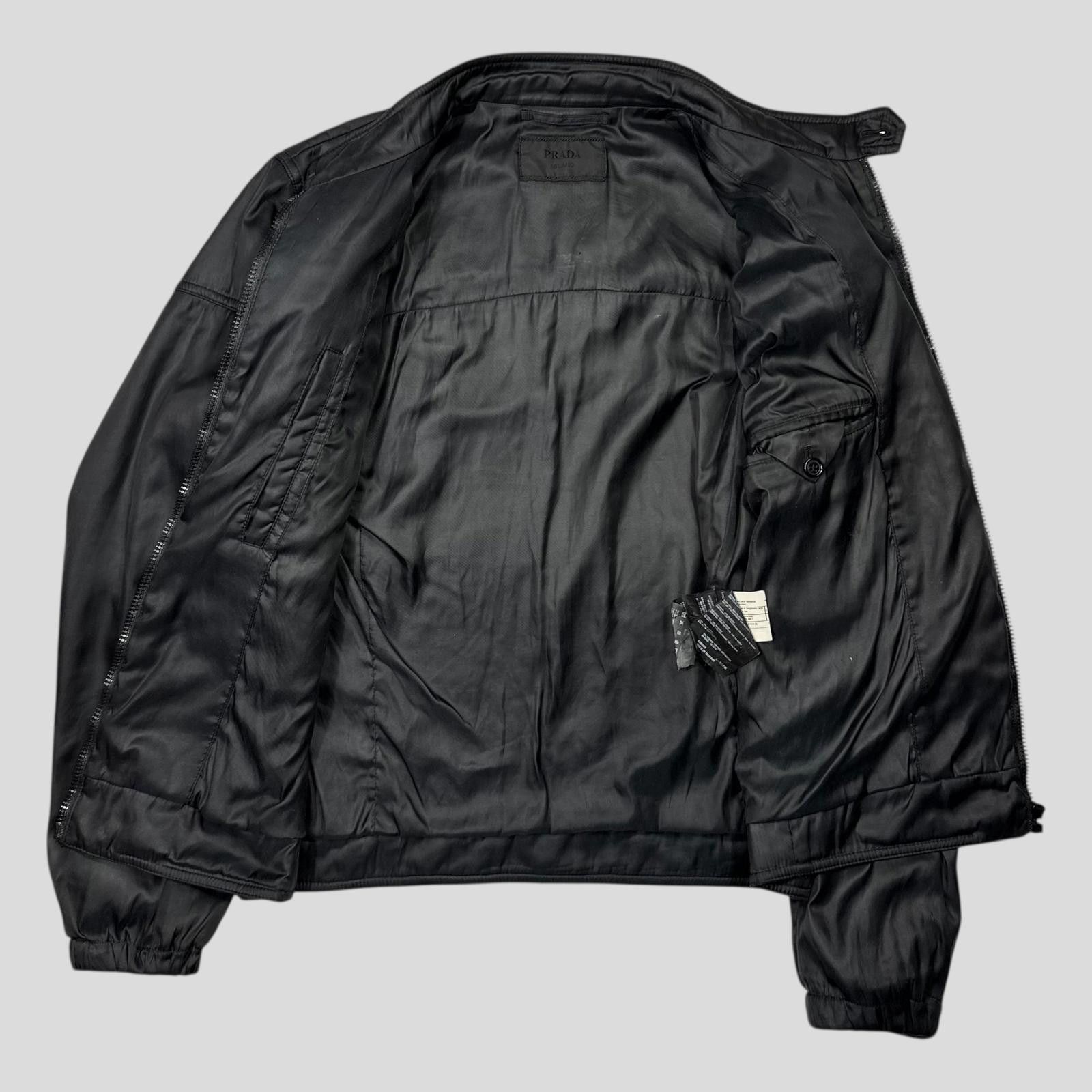 Prada Prada Milano 2009 Inside-out Poly Moto Bomber Jacket IT50 M Size US M / EU 48-50 / 2 - 7 Thumbnail