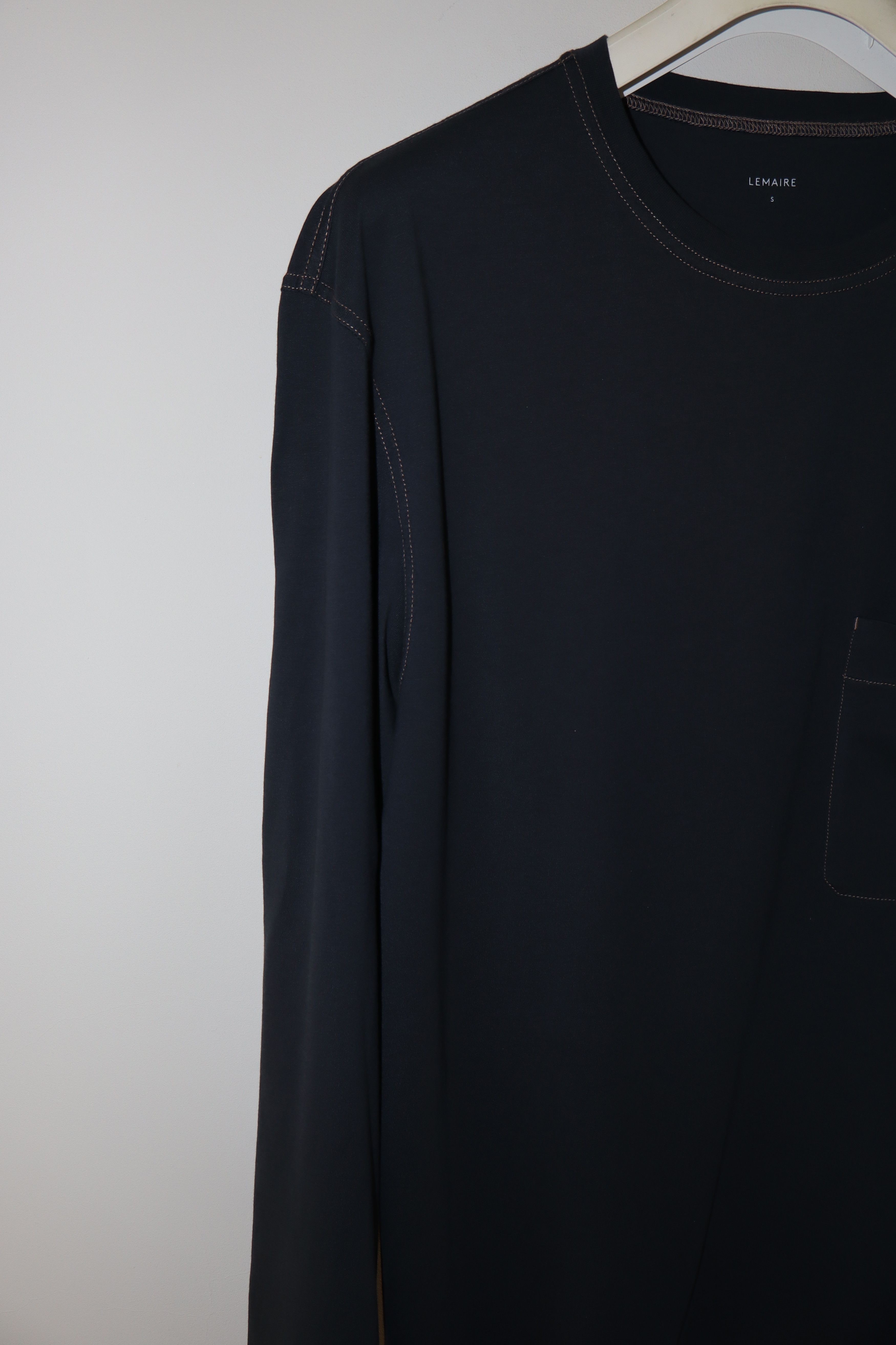 Lemaire Contrasting stitches t-shirt Size US XS / EU 42 / 0 - 4 Thumbnail