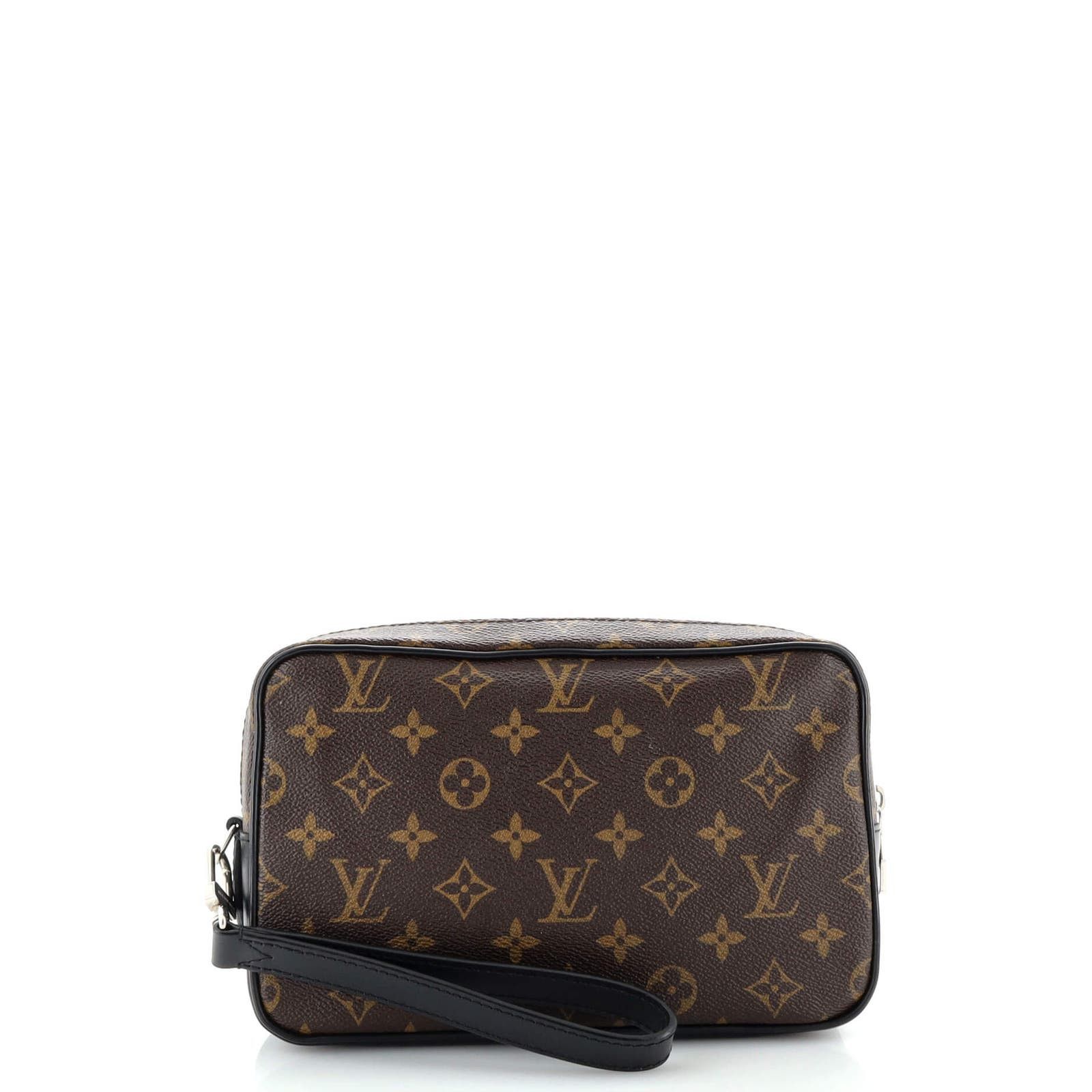 Kasai Clutch Macassar Monogram Canvas None