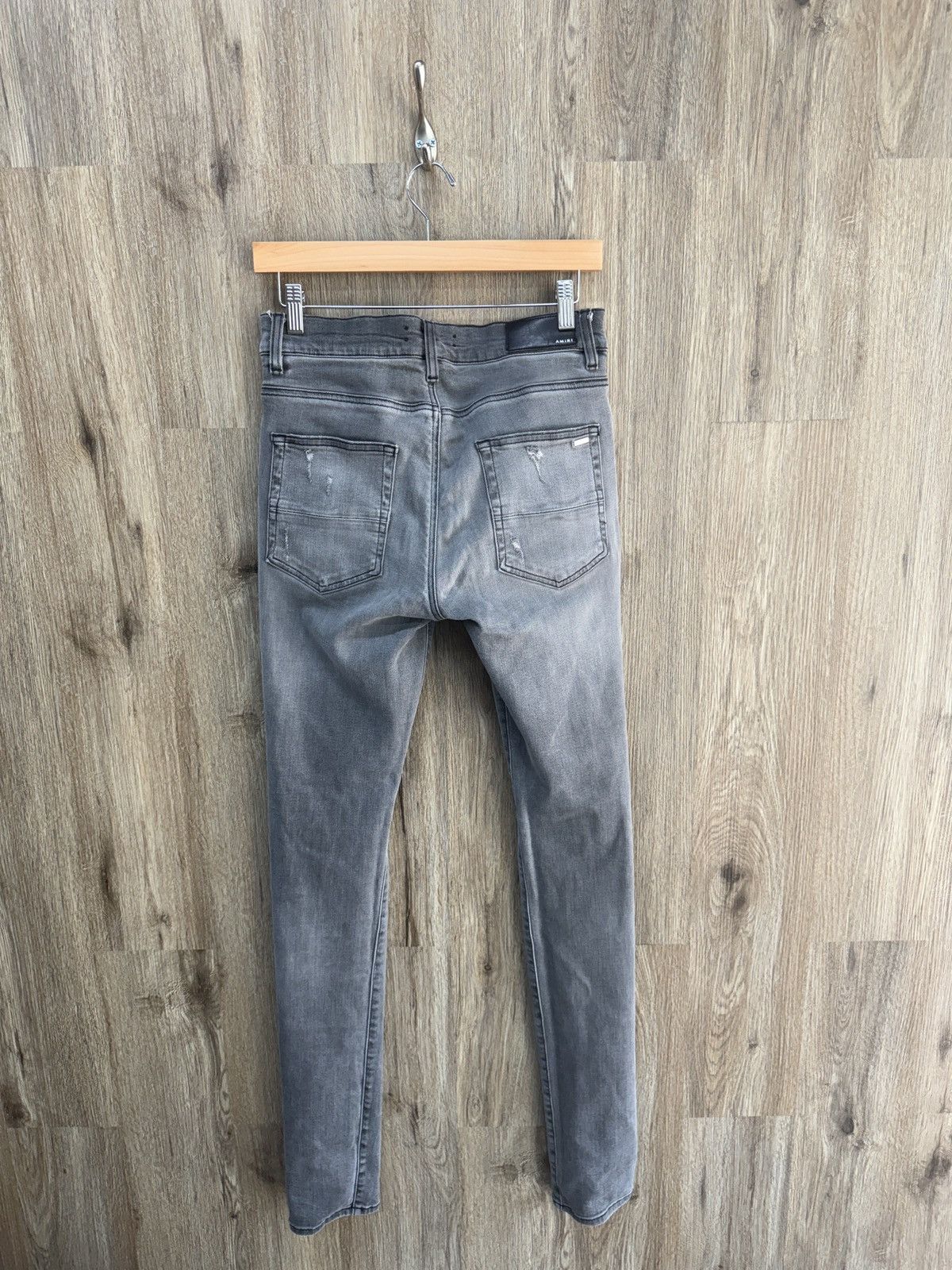 Amiri Amiri Grey Thrasher Jeans Size US 31 - 5 Thumbnail