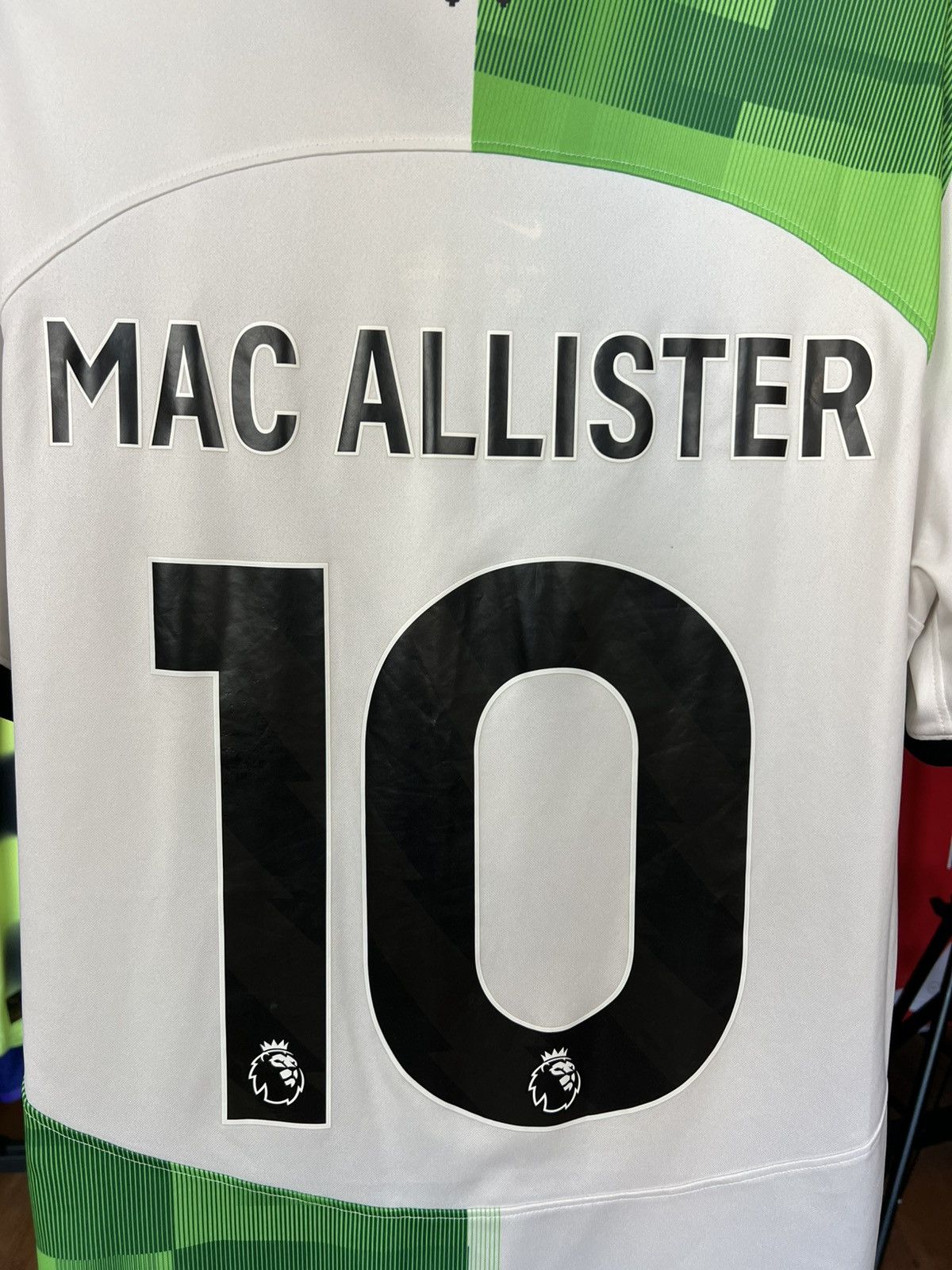 Nike Soccer Jersey Nike Liverpool 2023/24 Mac Allister #10 Size US L / EU 52-54 / 3 - 4 Thumbnail