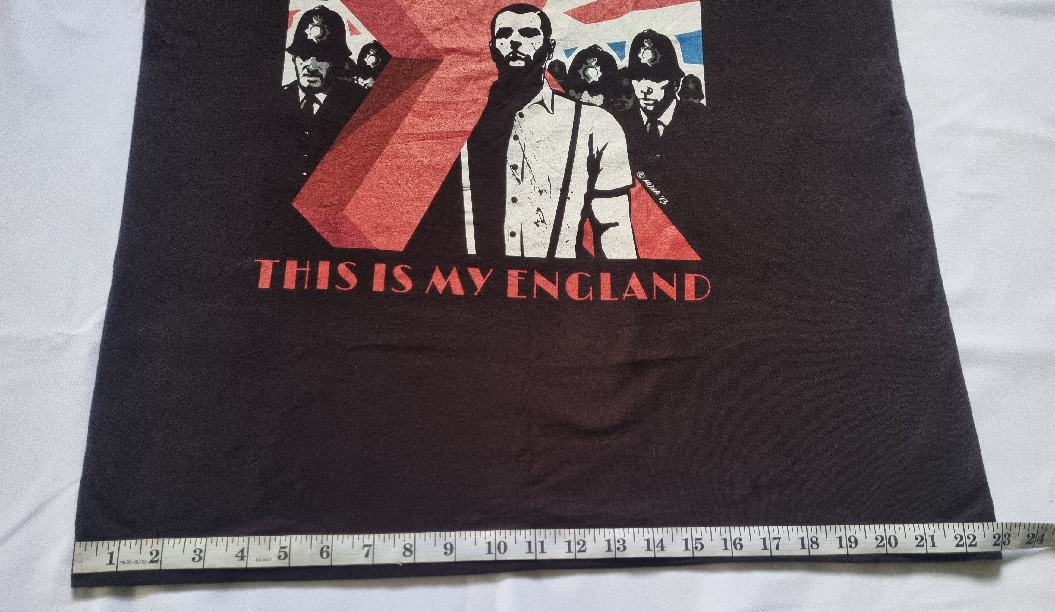 Band Tees × Fruit Of The Loom × Vintage The Last Resort This Is My England T Shirt Size US XL / EU 56 / 4 - 7 Thumbnail