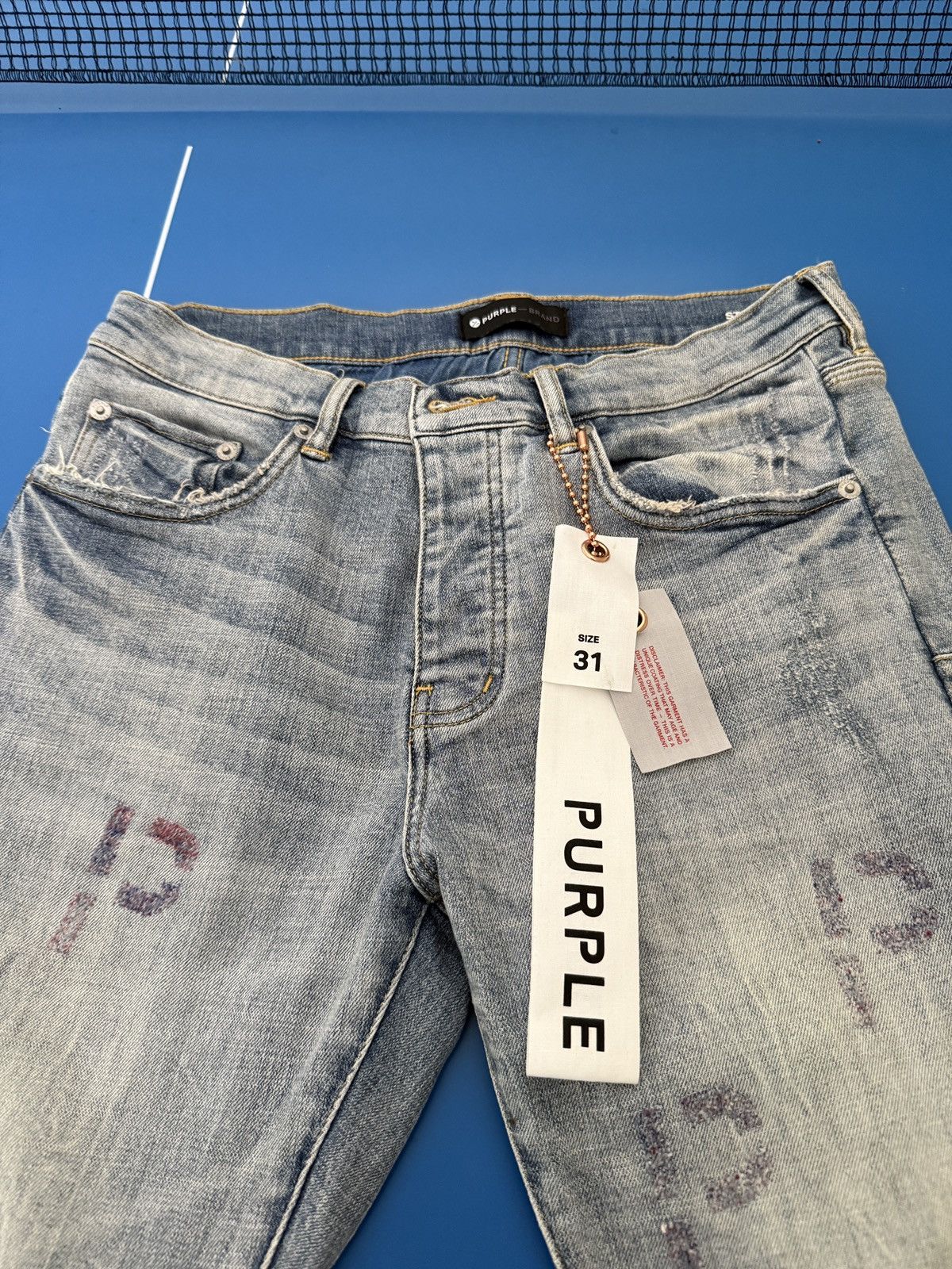 Purple Brand slim fit purple jeans Size US 31 - 2 Thumbnail