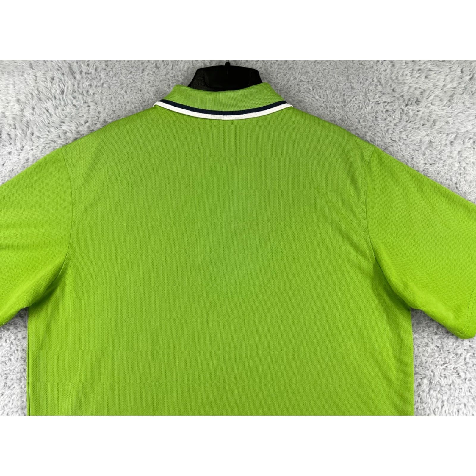 Vintage Walter Hagen Polo Shirt Mens L Green 100% Polyester Golf Lightweight Casual Everyday Shirts Size US L / EU 52-54 / 3 - 7 Thumbnail