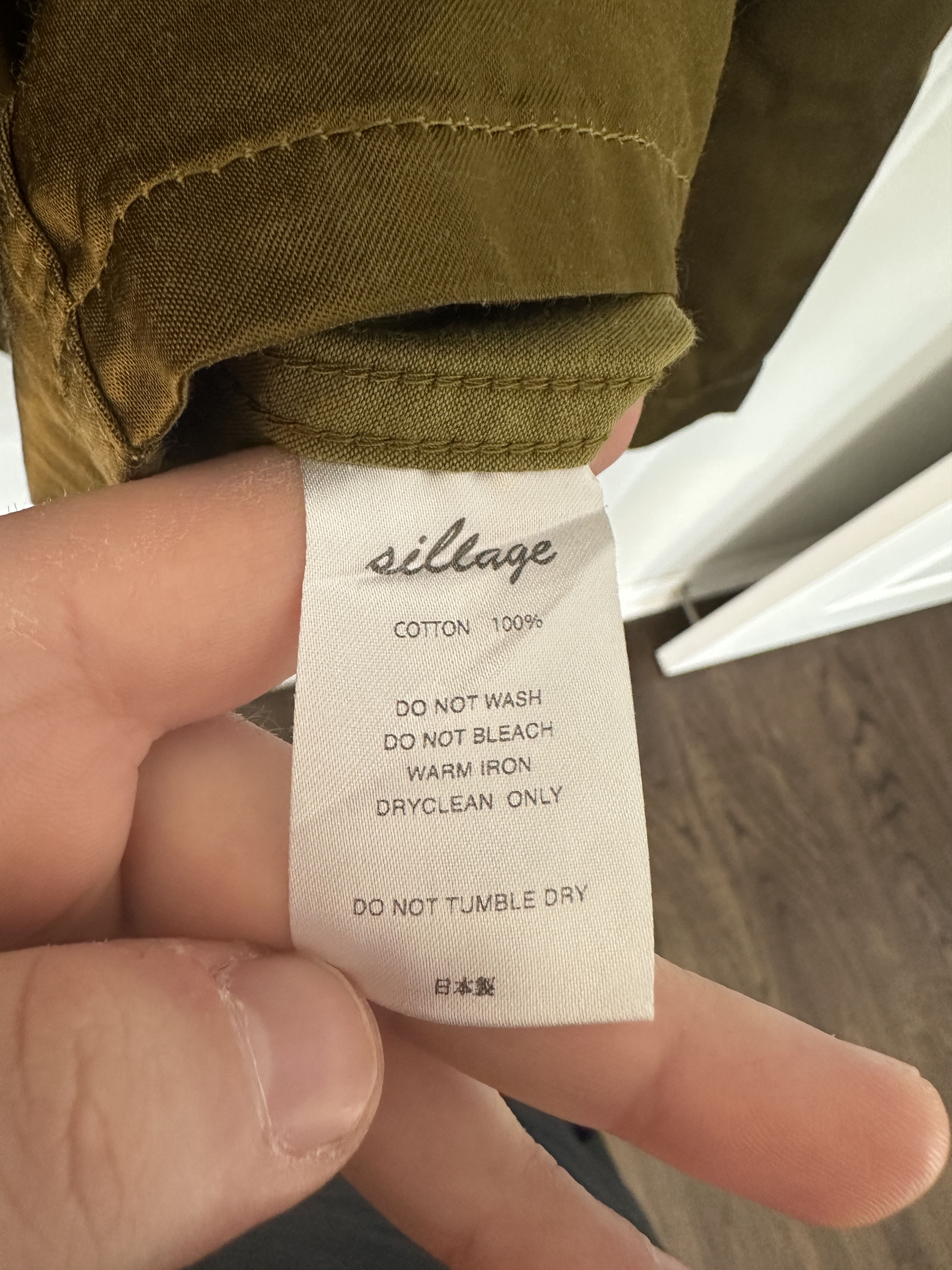 Sillage Oversized Satin Military Jacket Size US XL / EU 56 / 4 - 3 Thumbnail