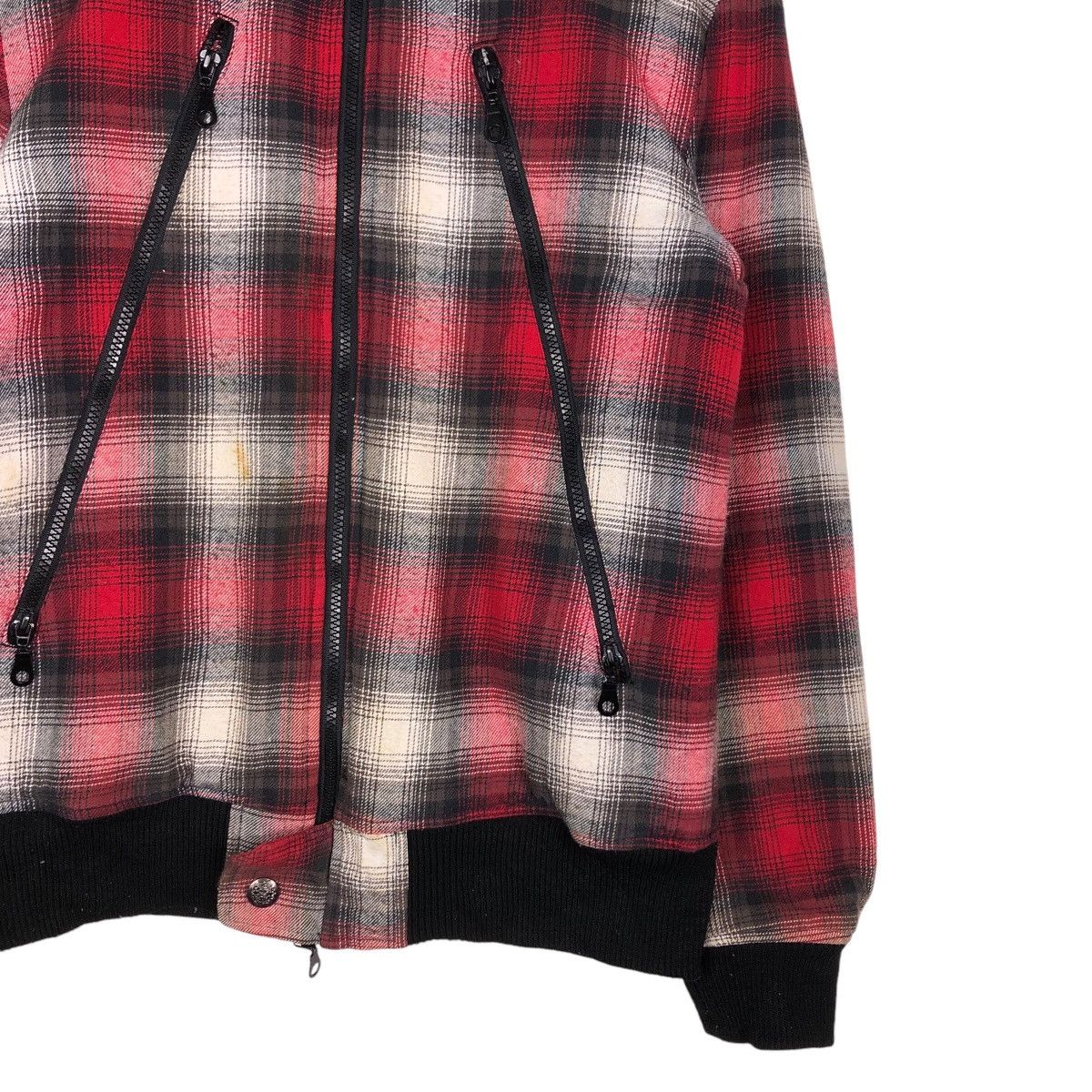 In The Attic 📌Vintage Bomber Jacket In The Attic Punk Tartan Design Size US L / EU 52-54 / 3 - 7 Thumbnail