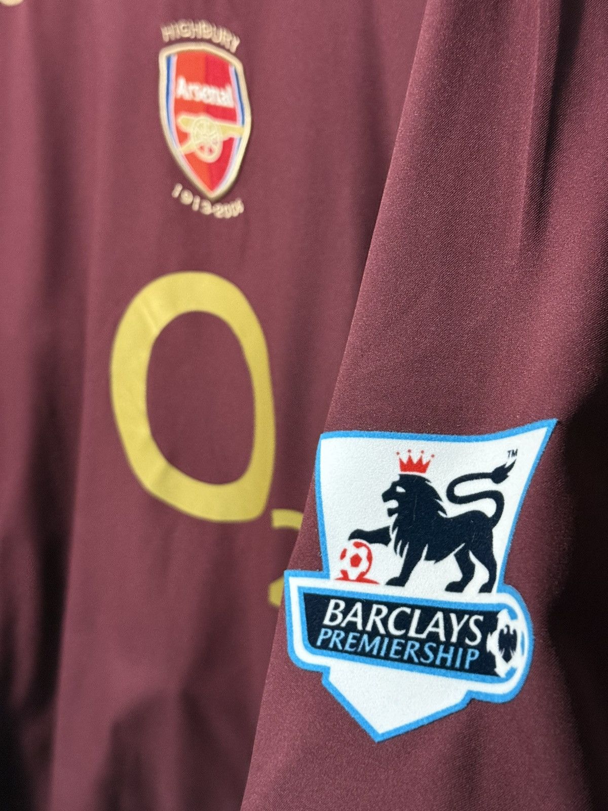 Nike 2005-06 Arsenal Home #14 Thierry Henry XXL (MINT) Size US XXL / EU 58 / 5 - 4 Thumbnail